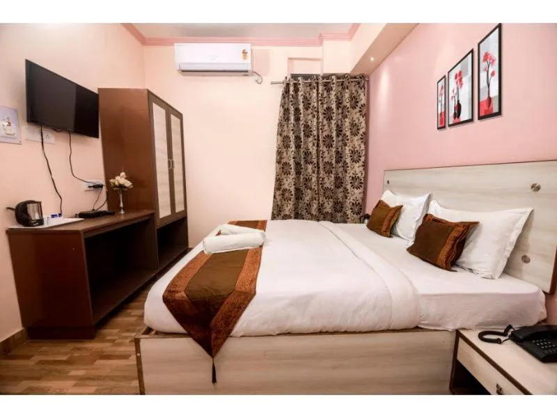 Bed in Hotel Bleue Mont