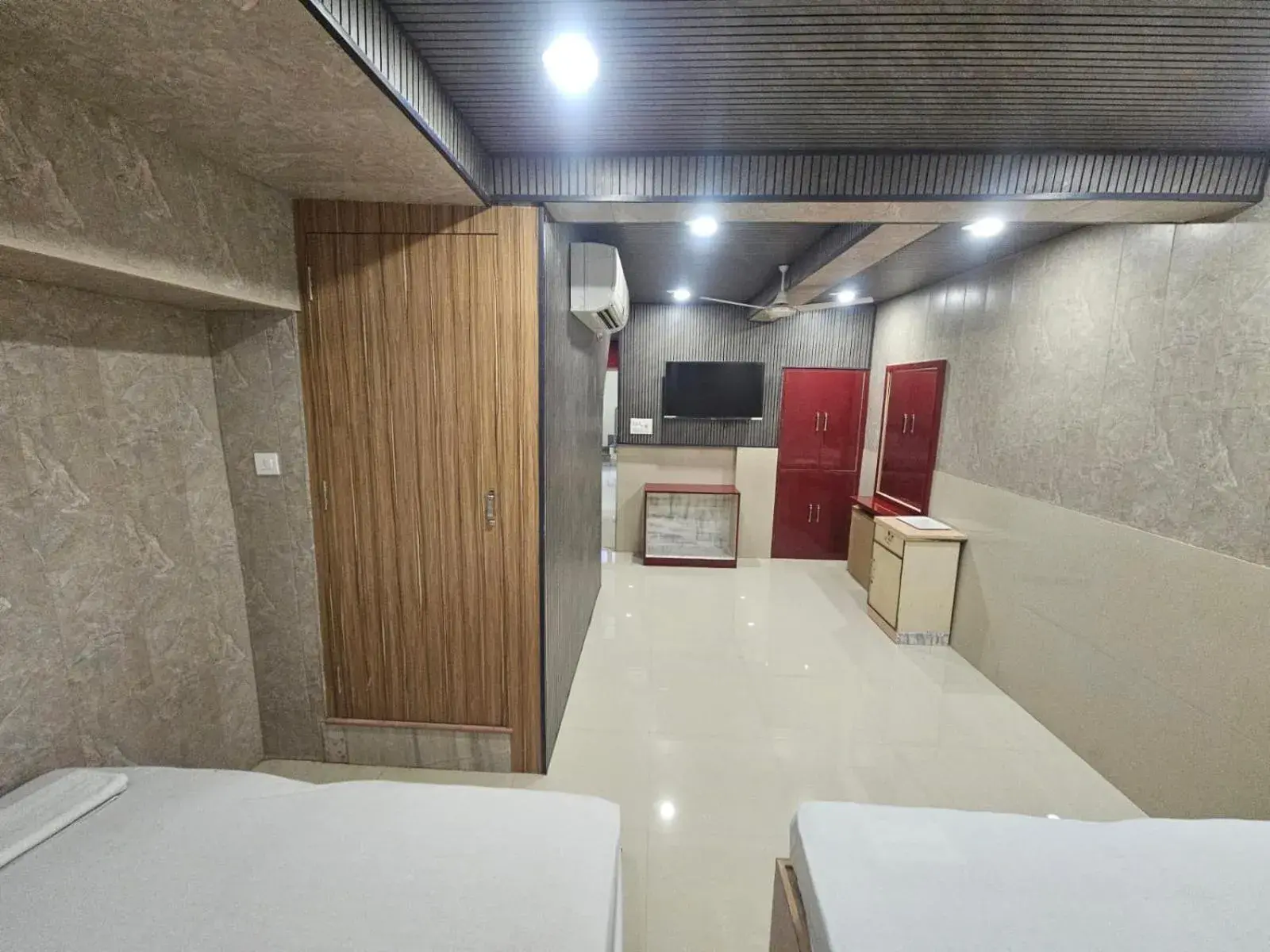 Bed in Hotel Bleue Mont Bed in Hotel Bleue Mont