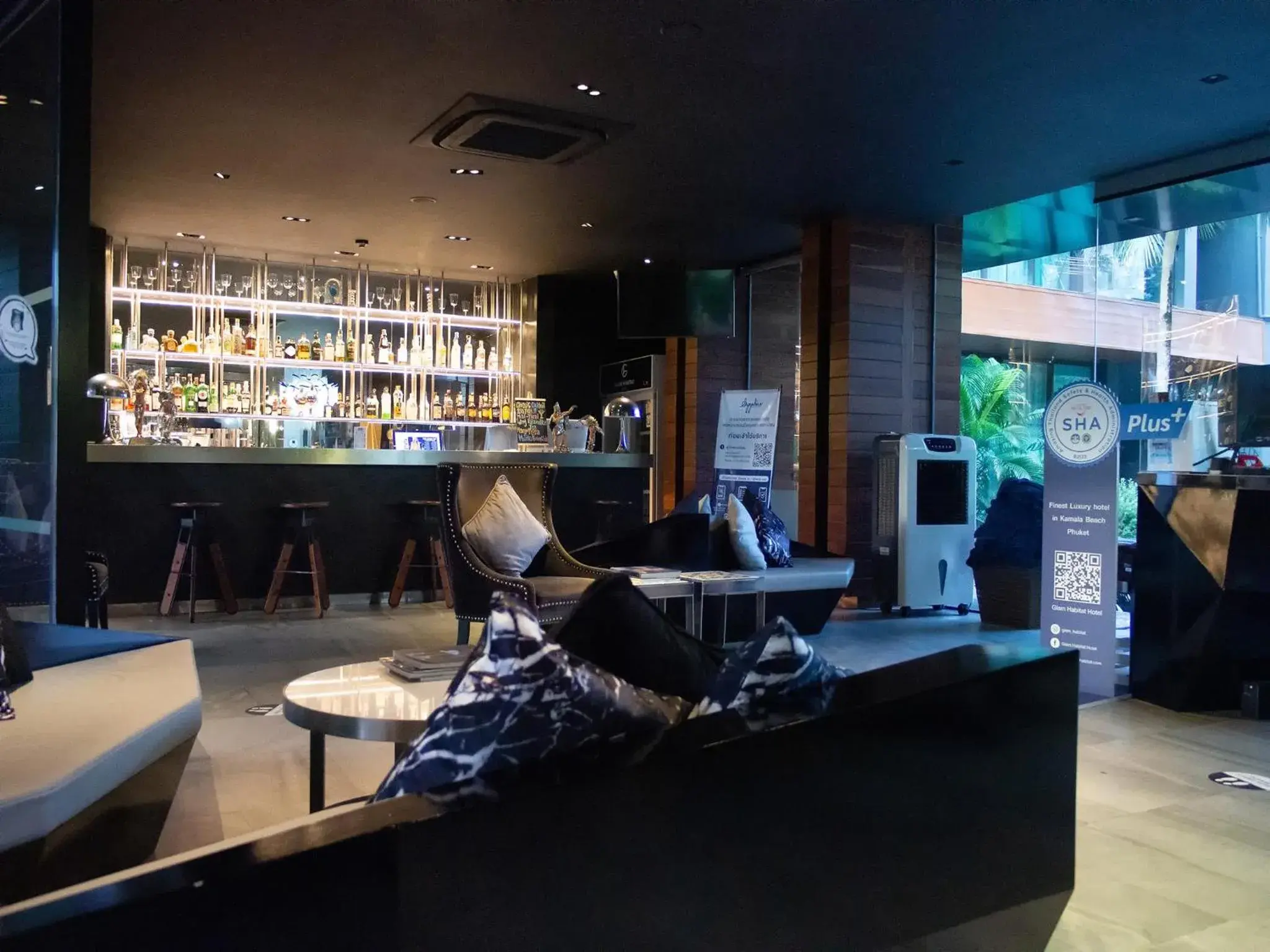 Lobby or reception in Glam Habitat - SHA Extra Plus Lobby or reception in Glam Habitat - SHA Extra Plus