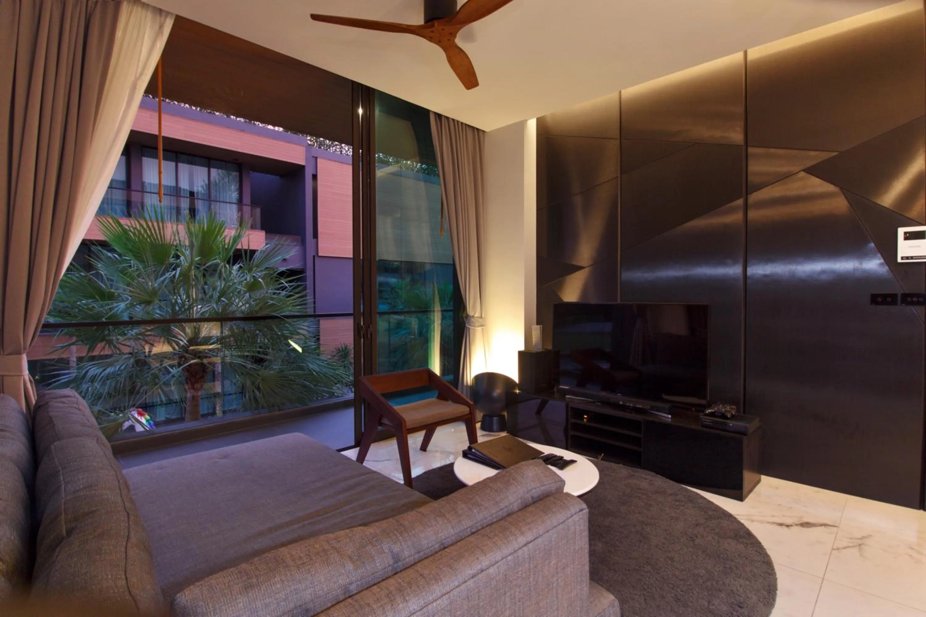 Seating area in Glam Habitat - SHA Extra Plus