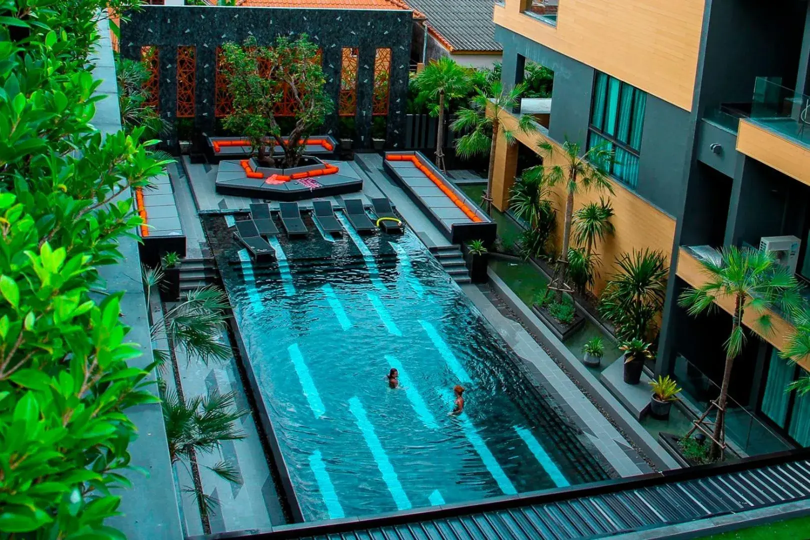 Swimming pool in Glam Habitat - SHA Extra Plus Swimming pool in Glam Habitat - SHA Extra Plus