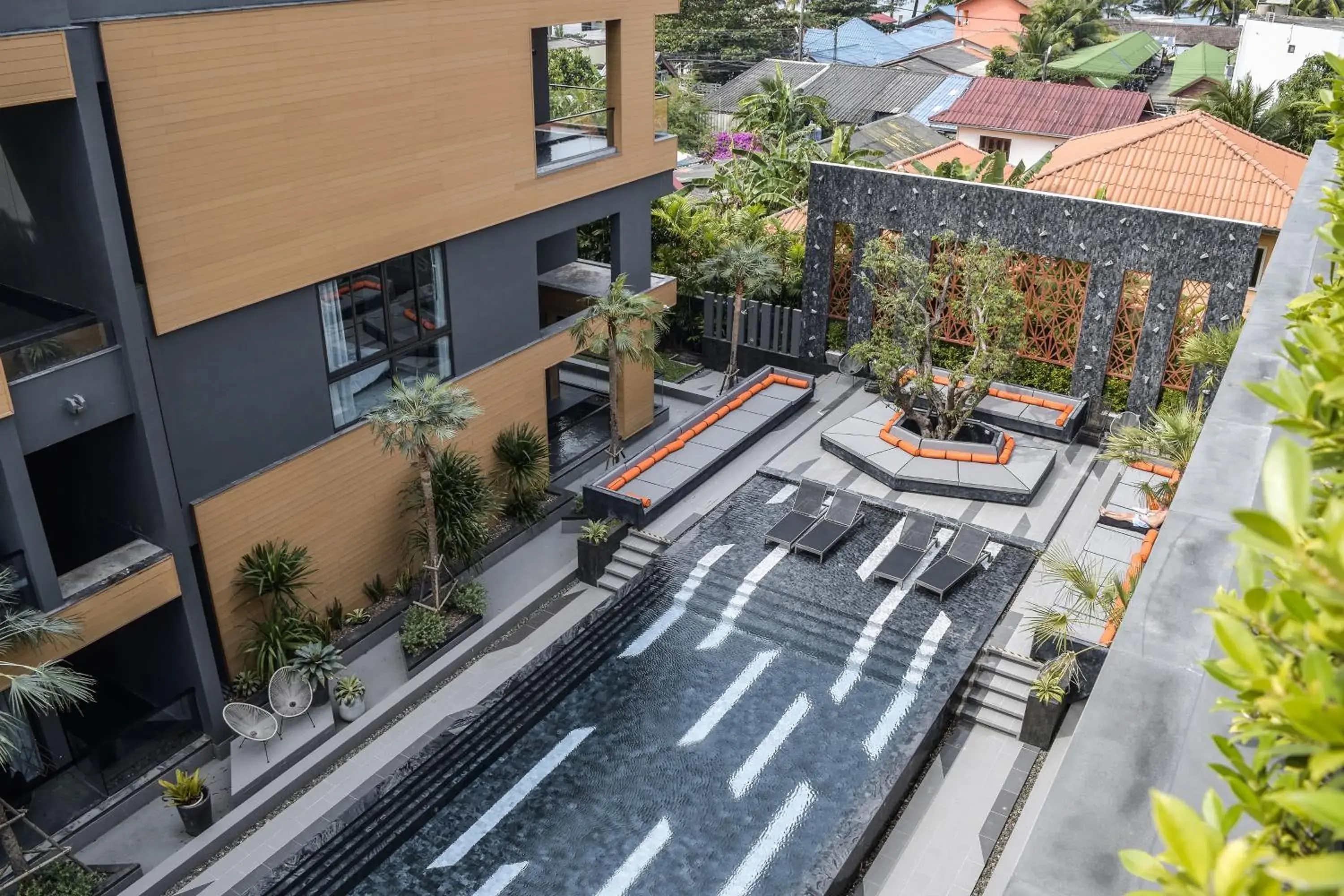 Pool view in Glam Habitat - SHA Extra Plus Pool view in Glam Habitat - SHA Extra Plus