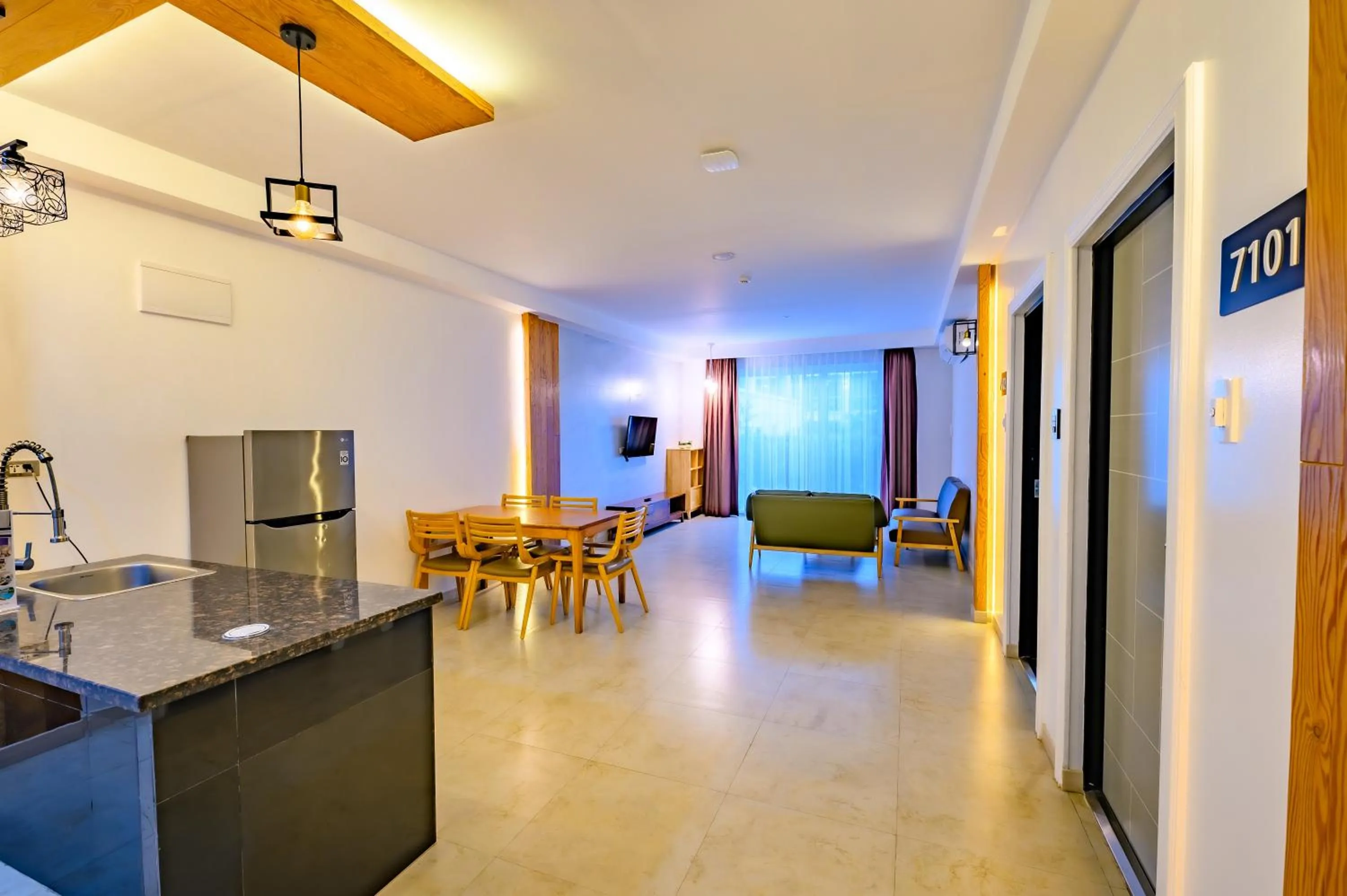 Living room in Hotel Seoul