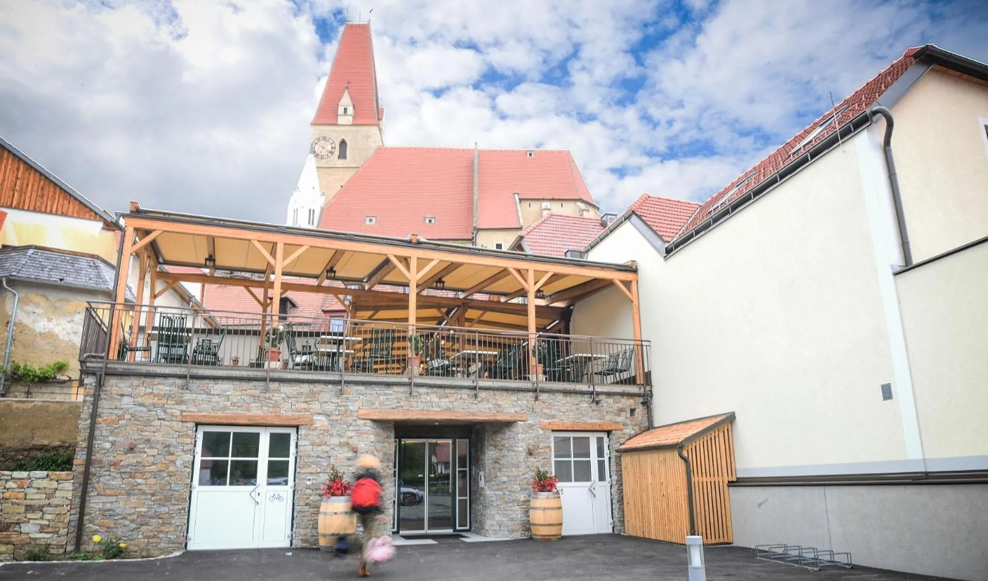Property building in Kirchenwirt Hotel Restaurant Wachau