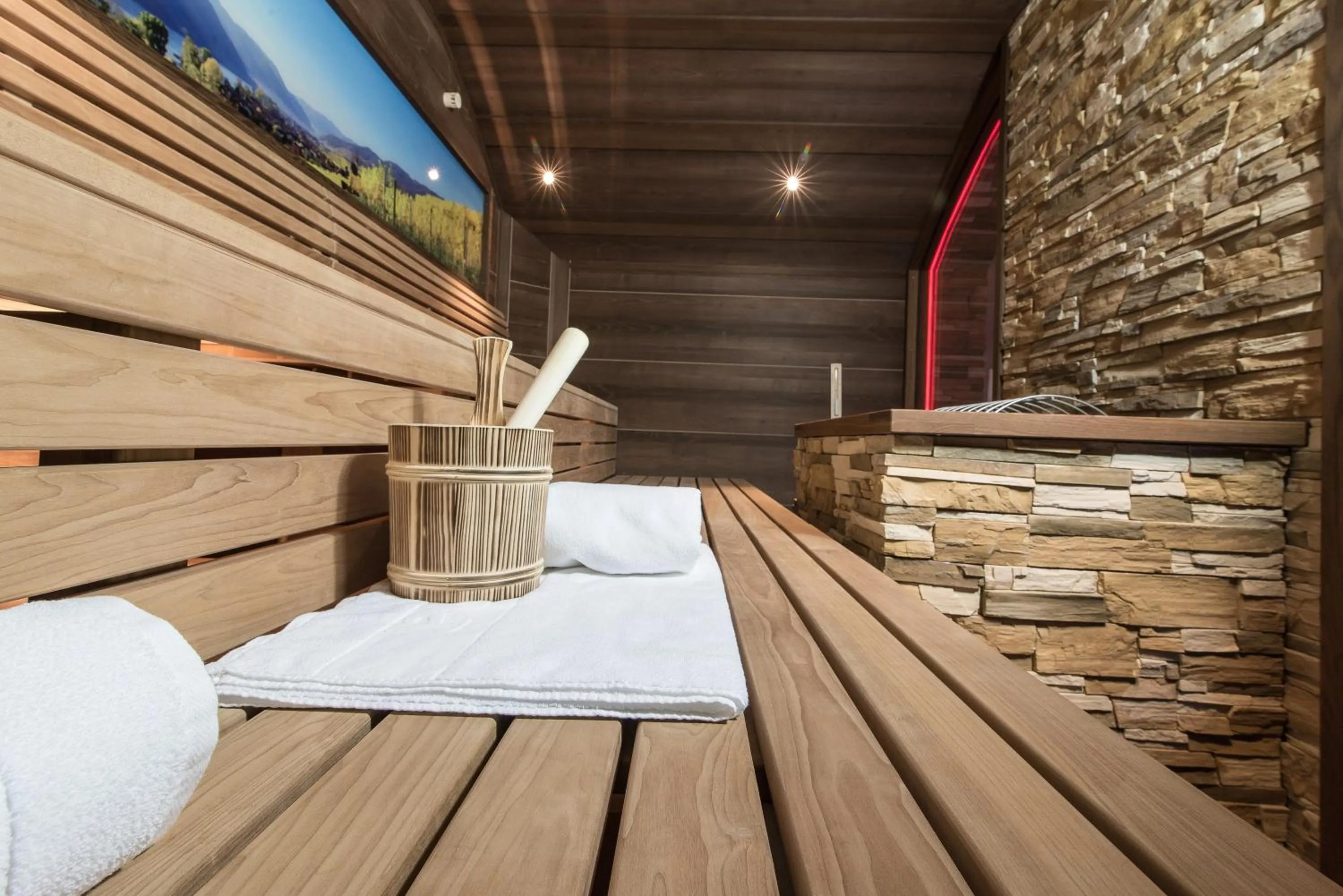 Sauna in Kirchenwirt Hotel Restaurant Wachau