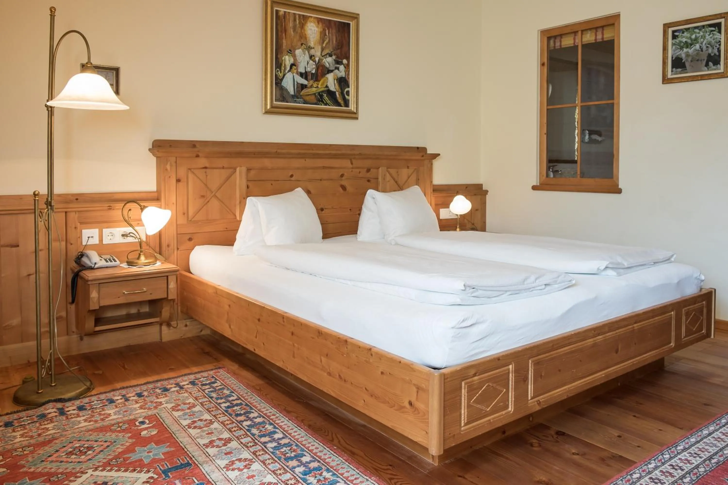 Bed in Kirchenwirt Hotel Restaurant Wachau