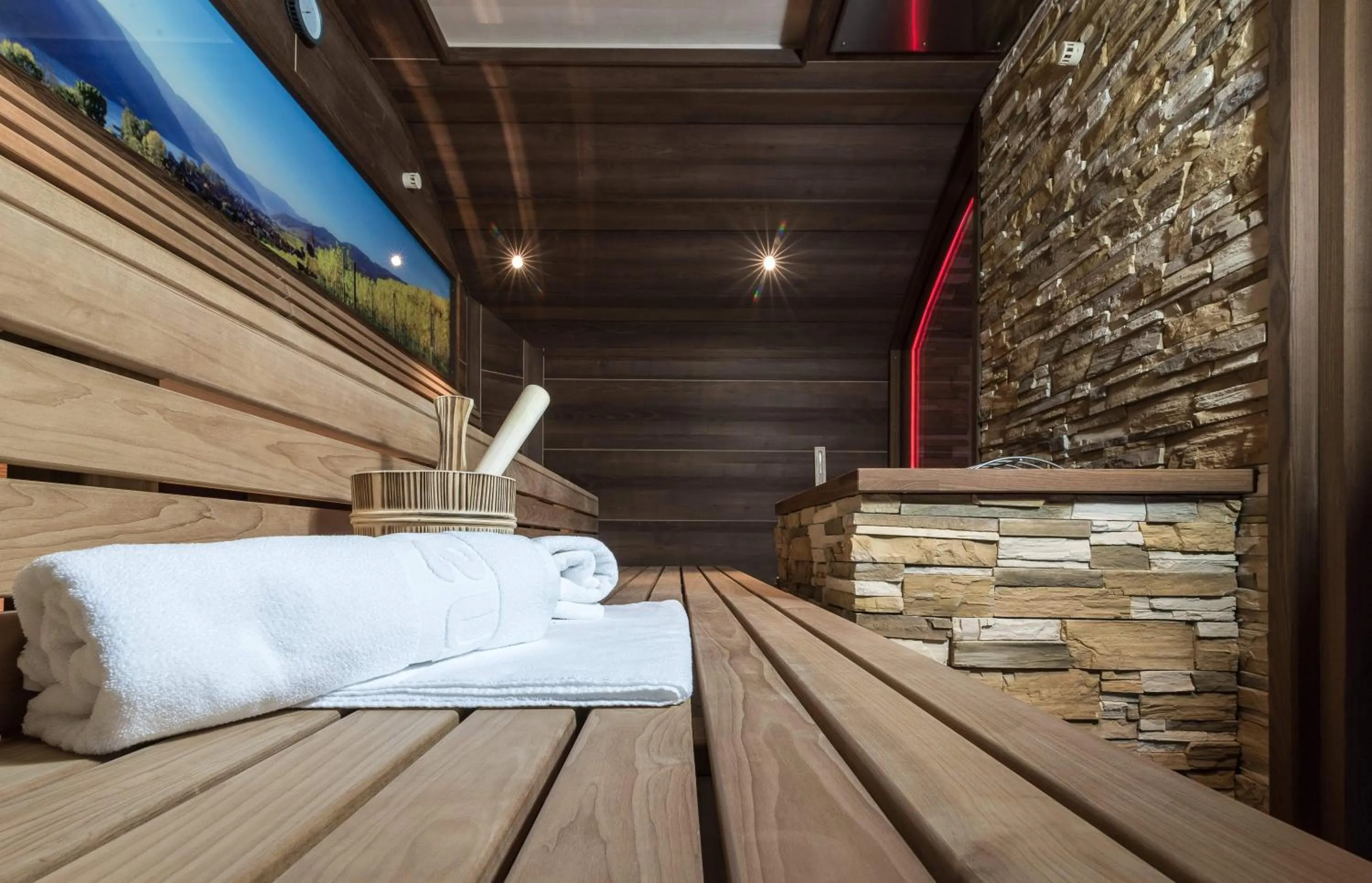 Sauna in Kirchenwirt Hotel Restaurant Wachau