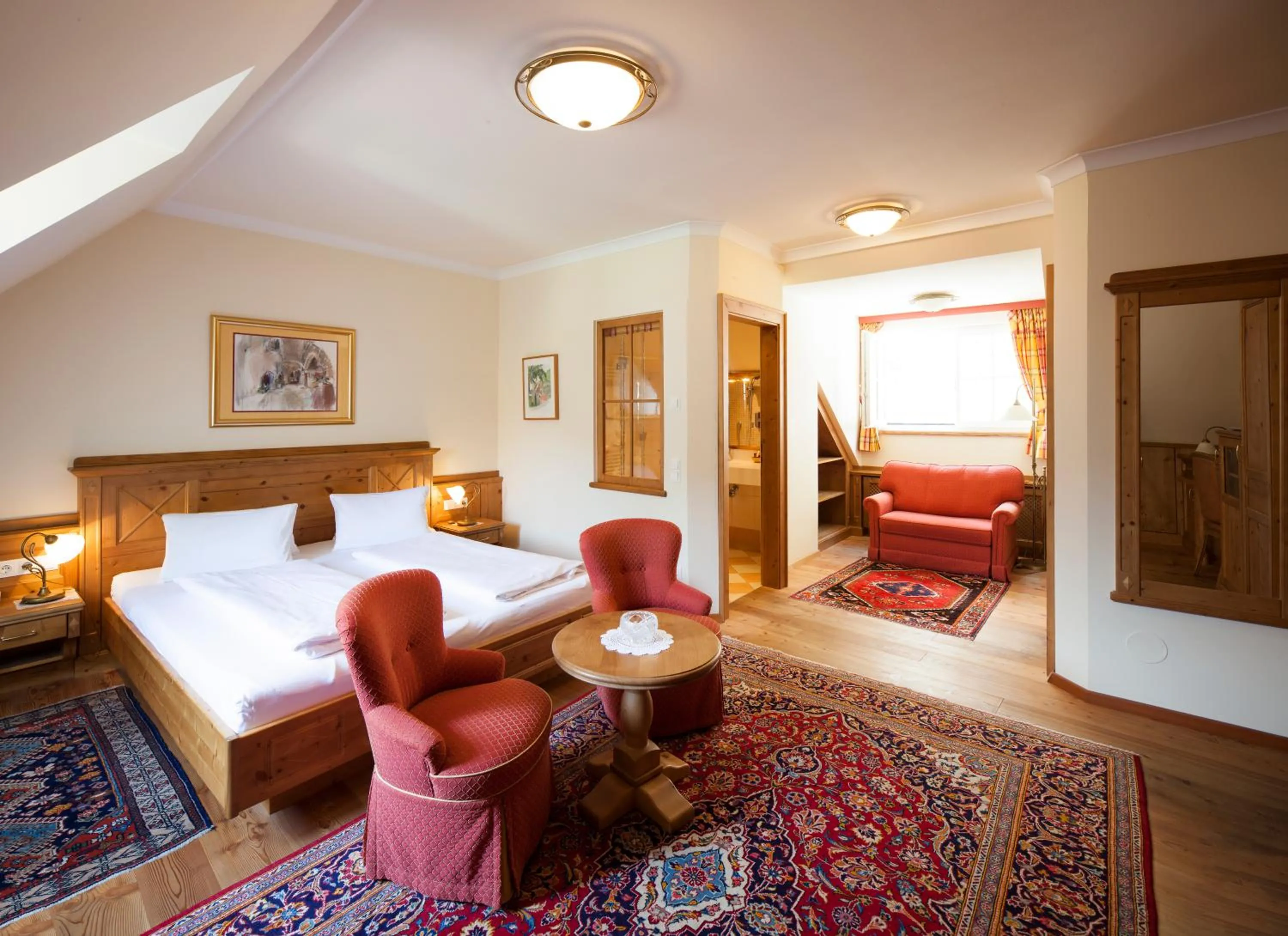 Photo of the whole room, Bed in Kirchenwirt Hotel Restaurant Wachau