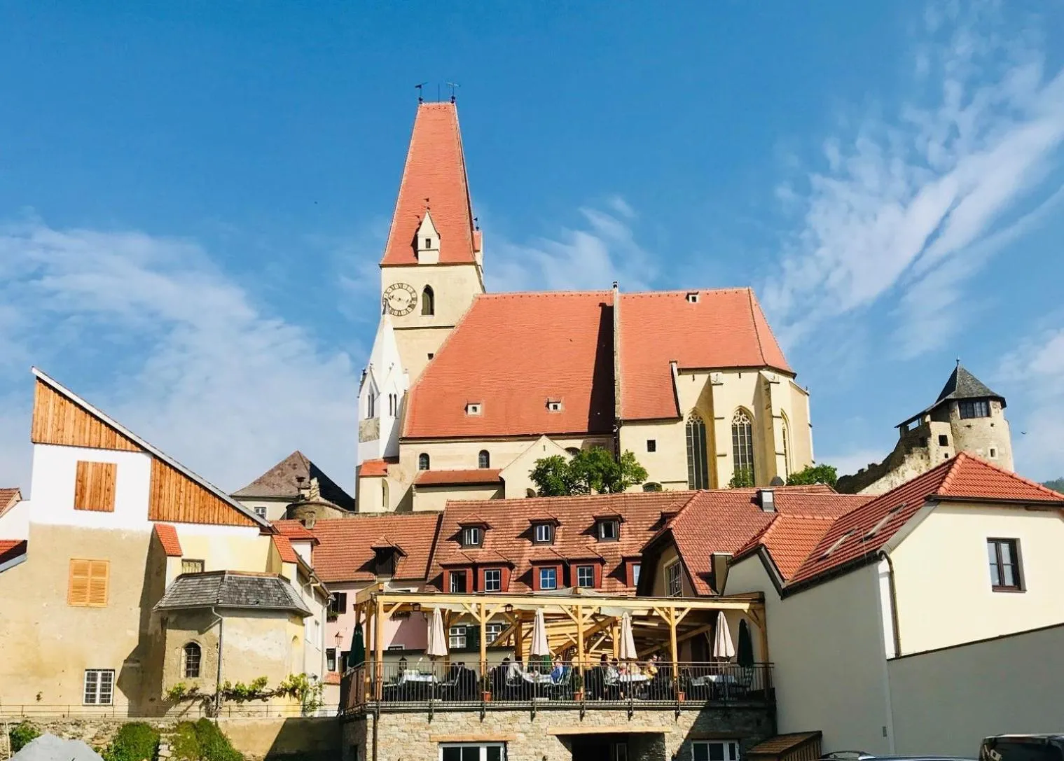 Property building in Kirchenwirt Hotel Restaurant Wachau