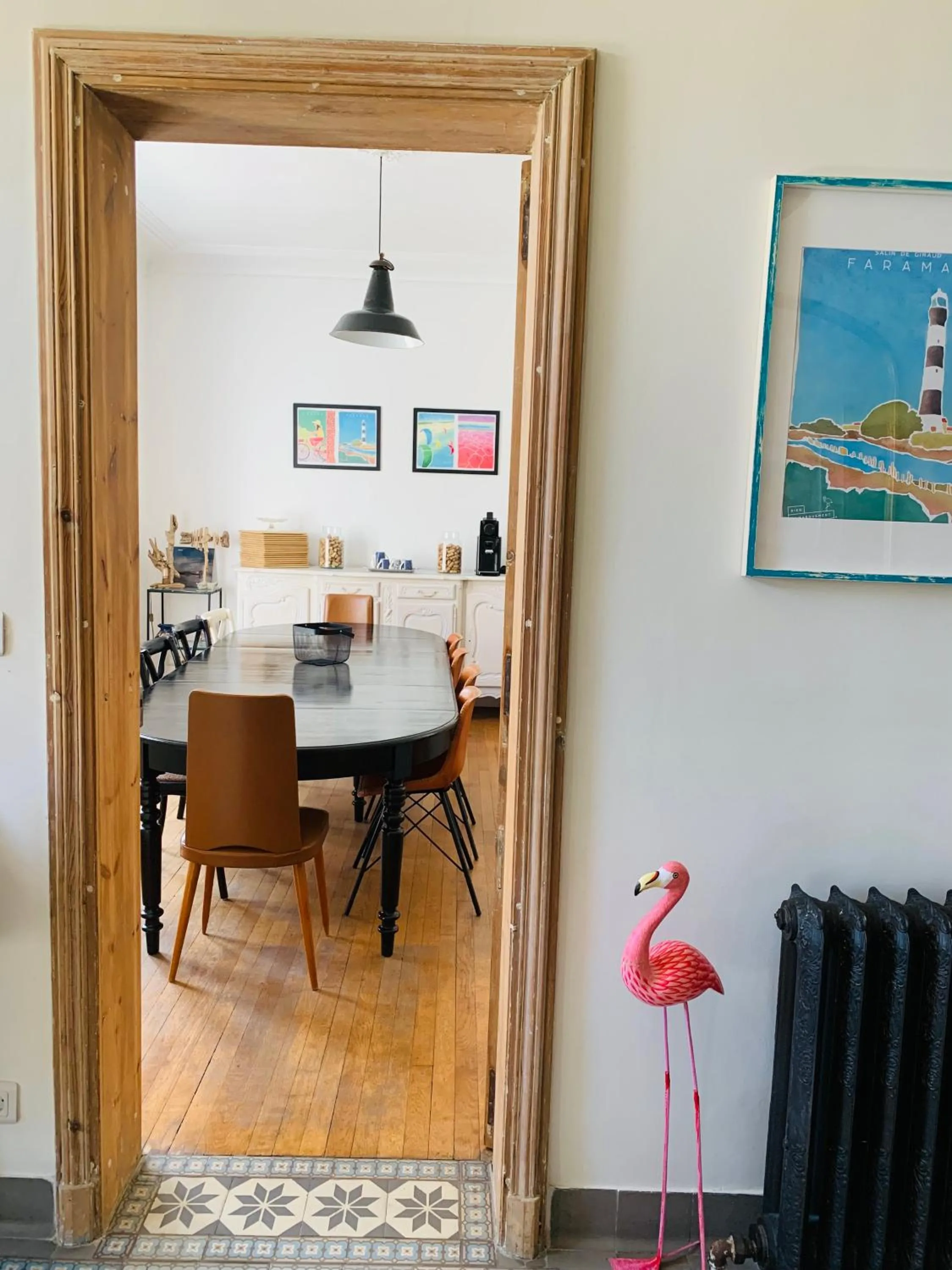 Dining area in Maébrilu Camargue Provence