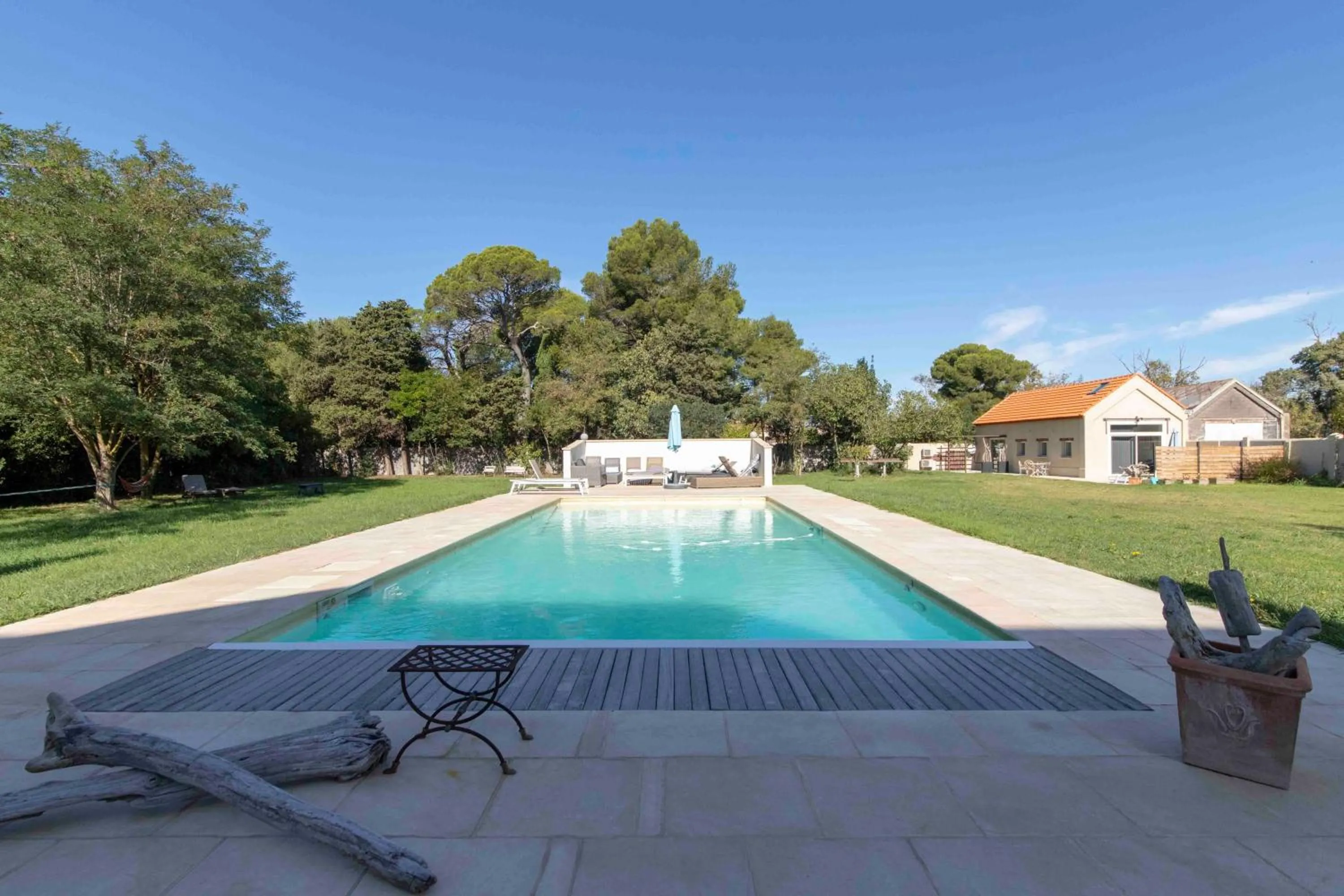 Swimming pool in Maébrilu Camargue Provence