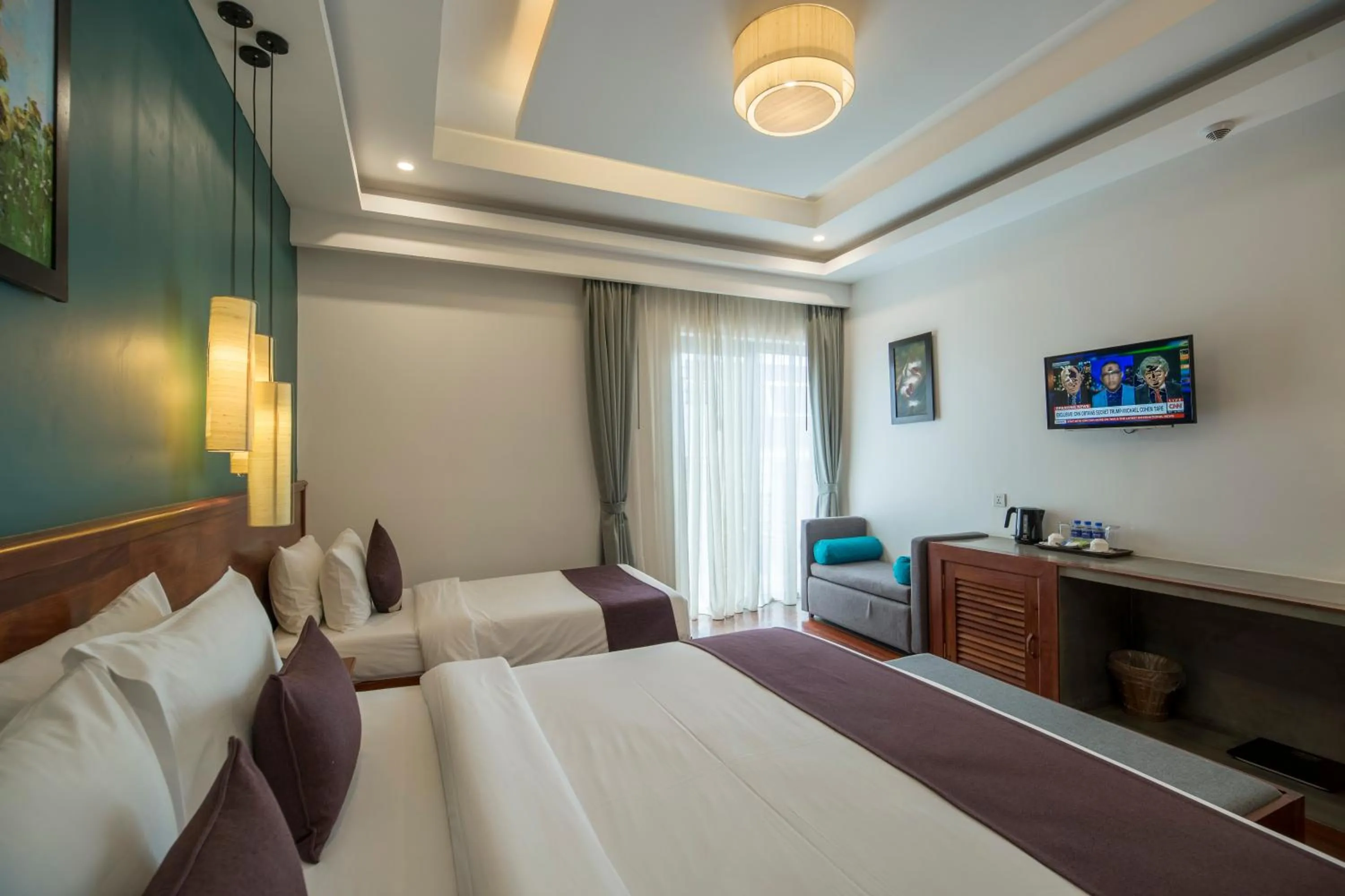 Bedroom, Bed in The Tito Suite Residence