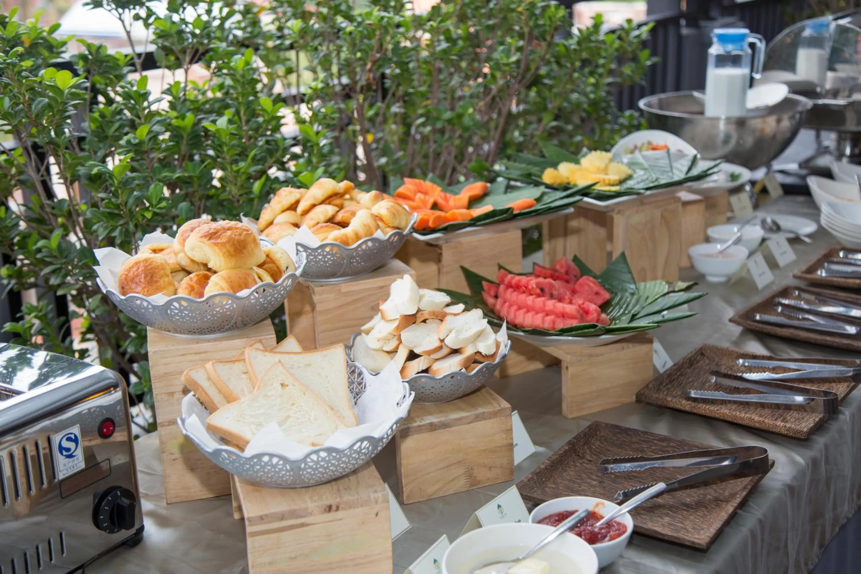Continental breakfast in The Tito Suite Residence