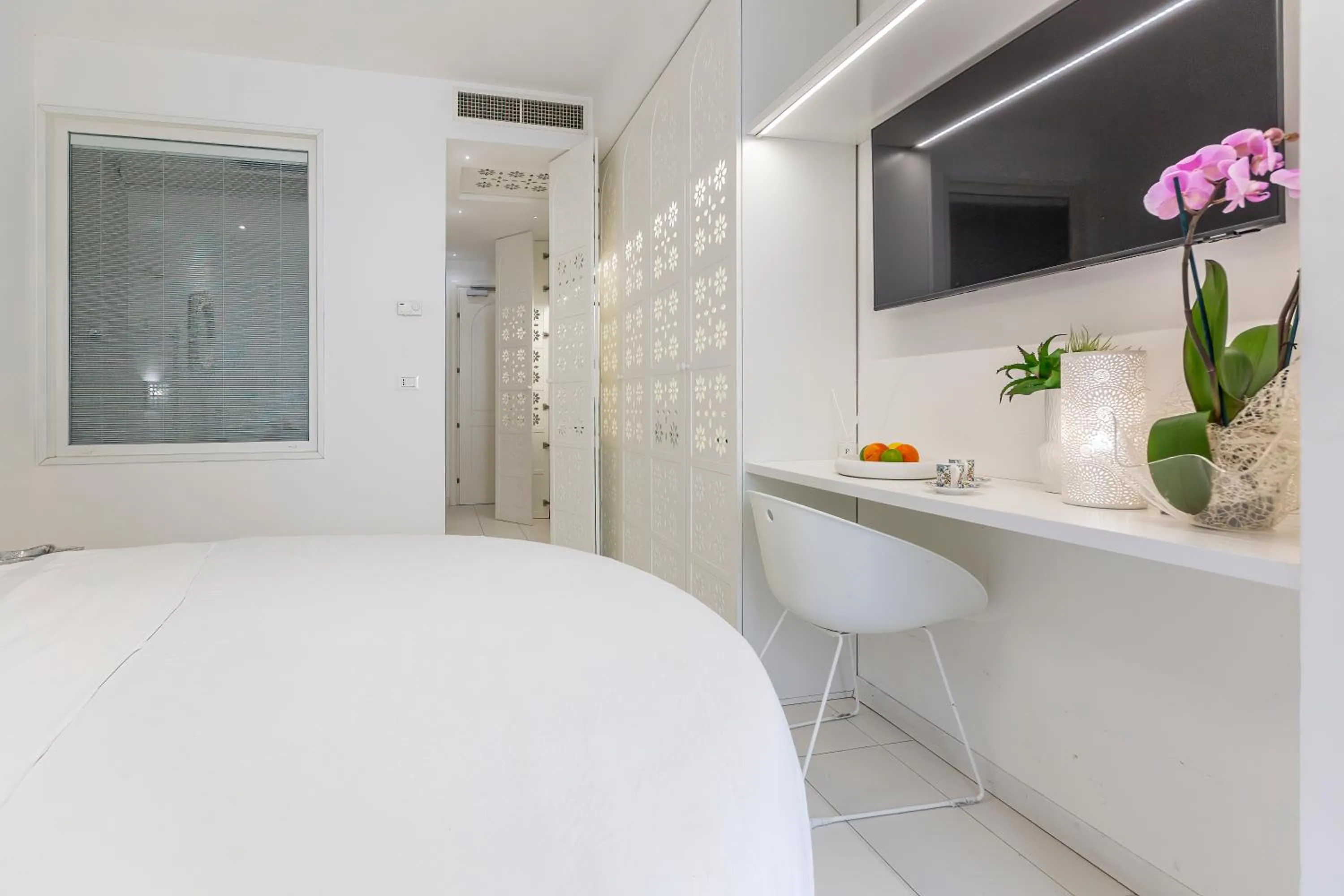 Bedroom, Bed in Hotel Al Cavallino Bianco