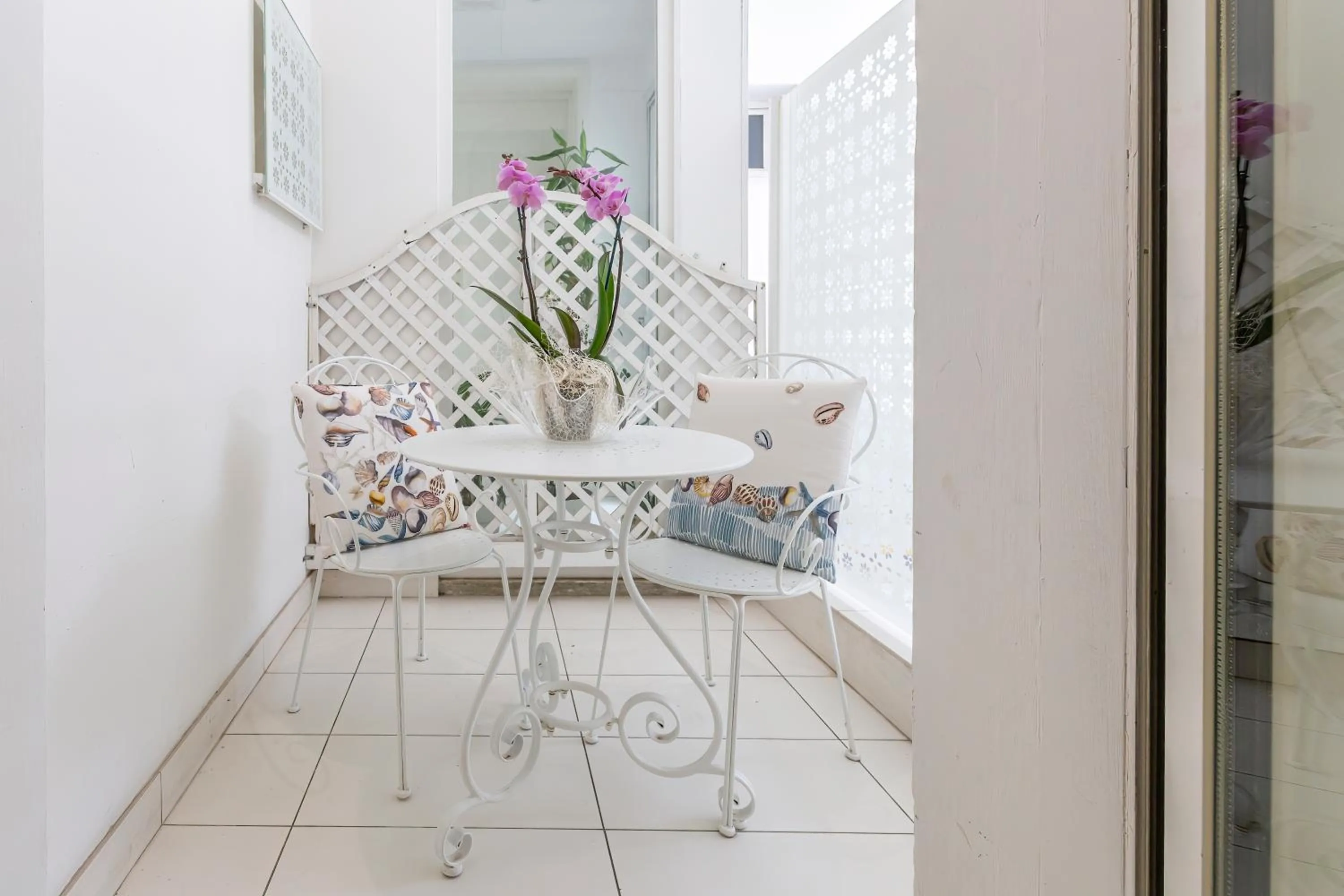 Balcony/Terrace in Hotel Al Cavallino Bianco