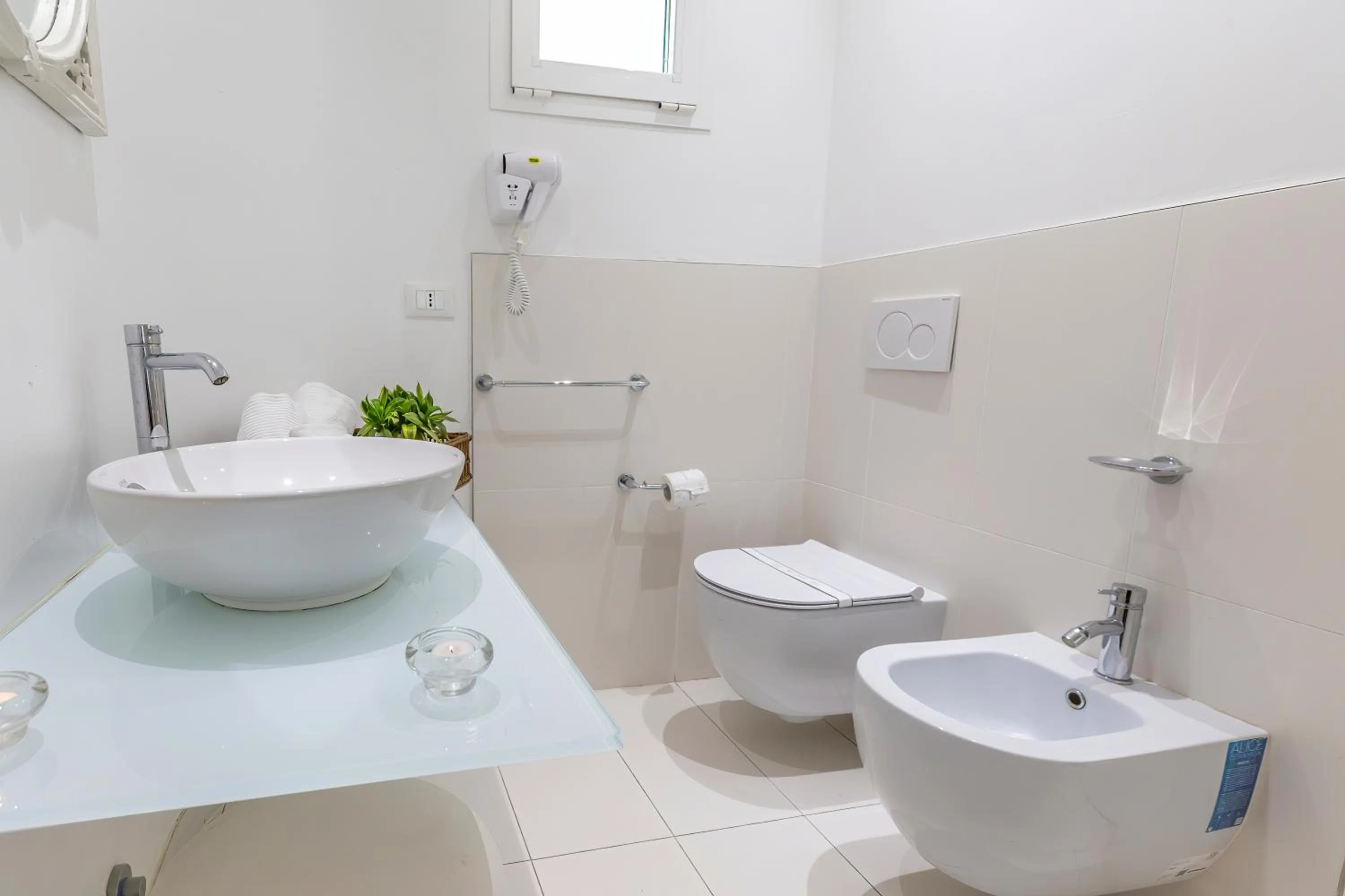 Bathroom in Hotel Al Cavallino Bianco