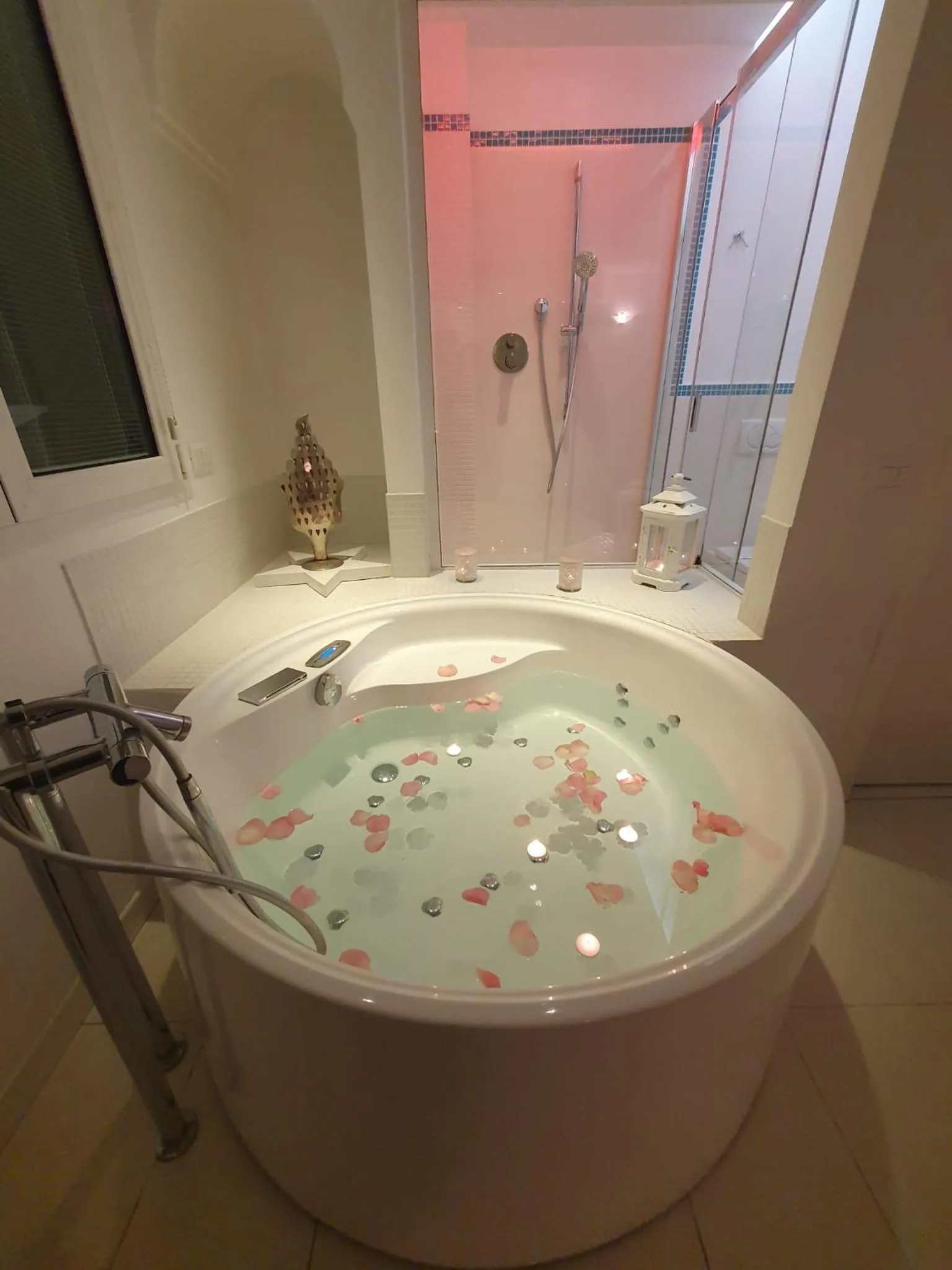 Shower in Hotel Al Cavallino Bianco