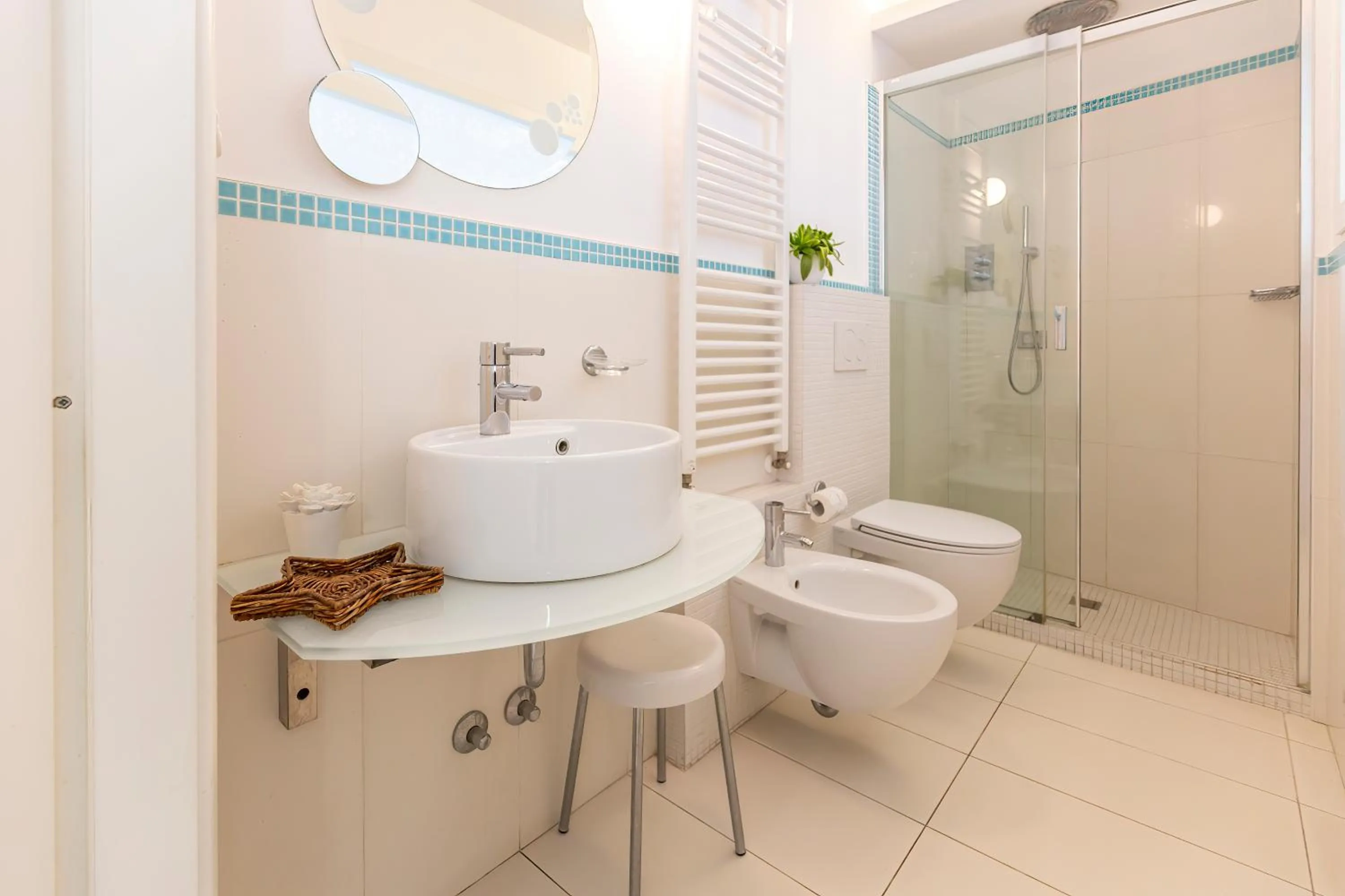 Bathroom in Hotel Al Cavallino Bianco