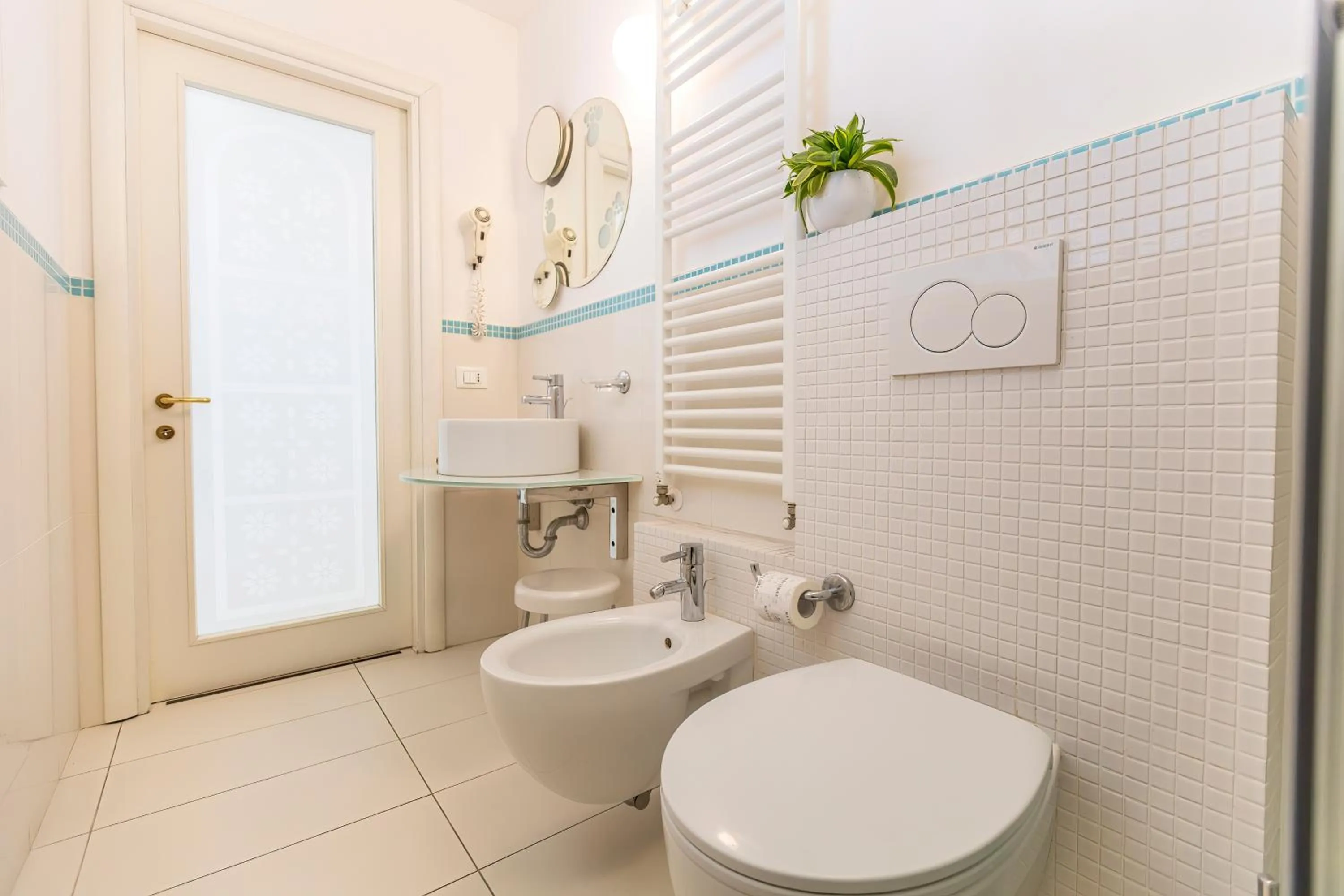 Bathroom in Hotel Al Cavallino Bianco