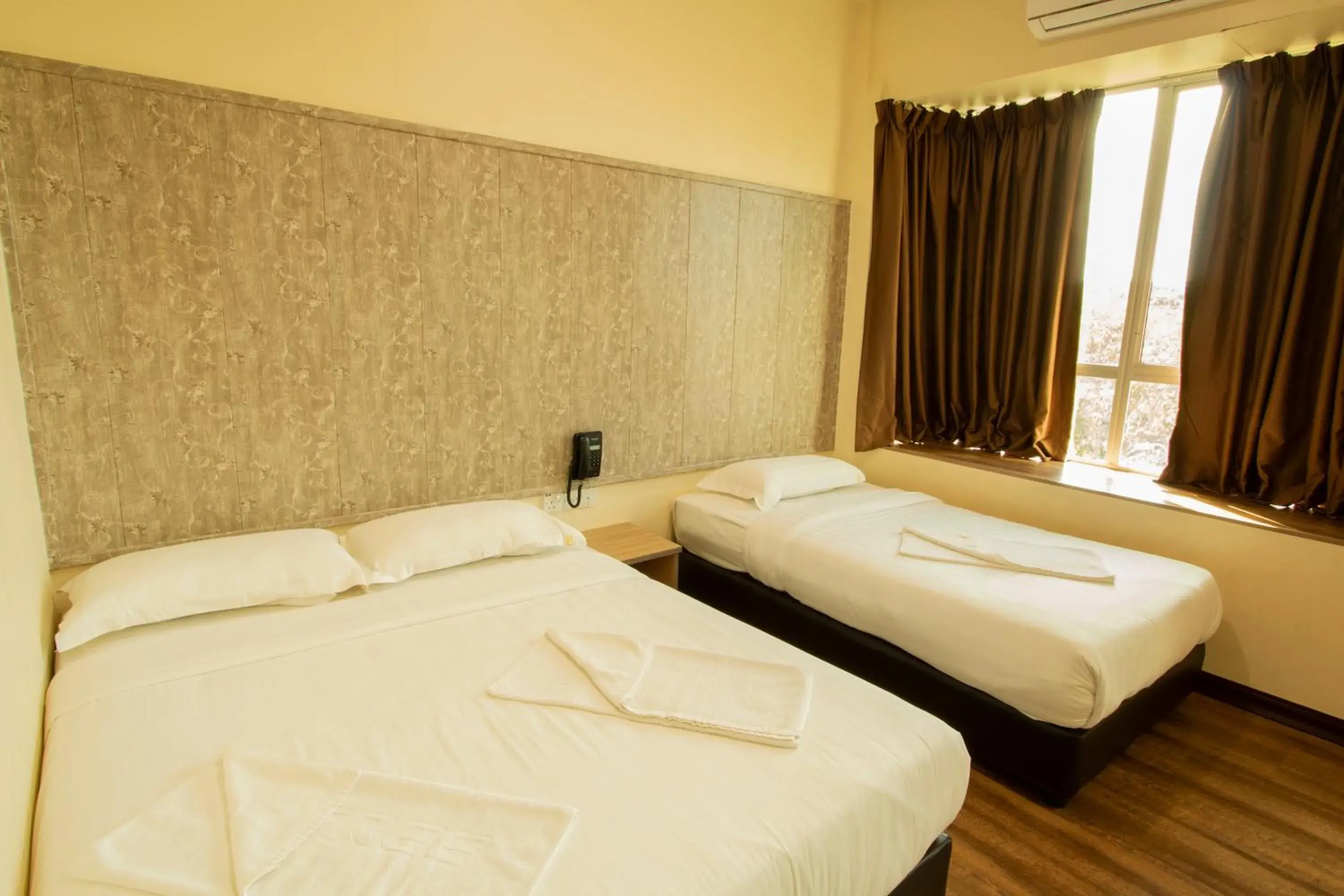 Bed in Expo Hotel Bed in Expo Hotel