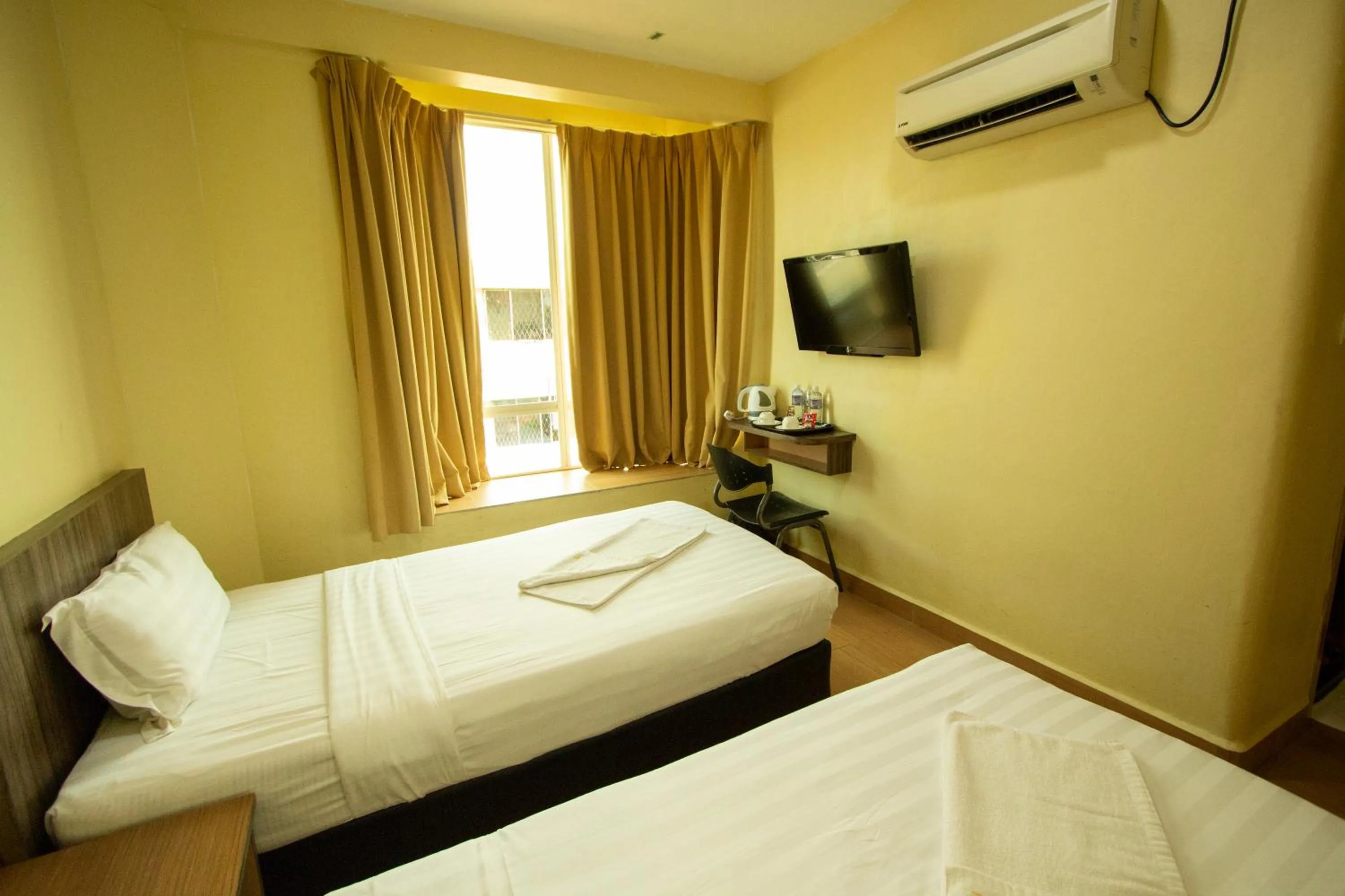 TV and multimedia, Bed in Expo Hotel