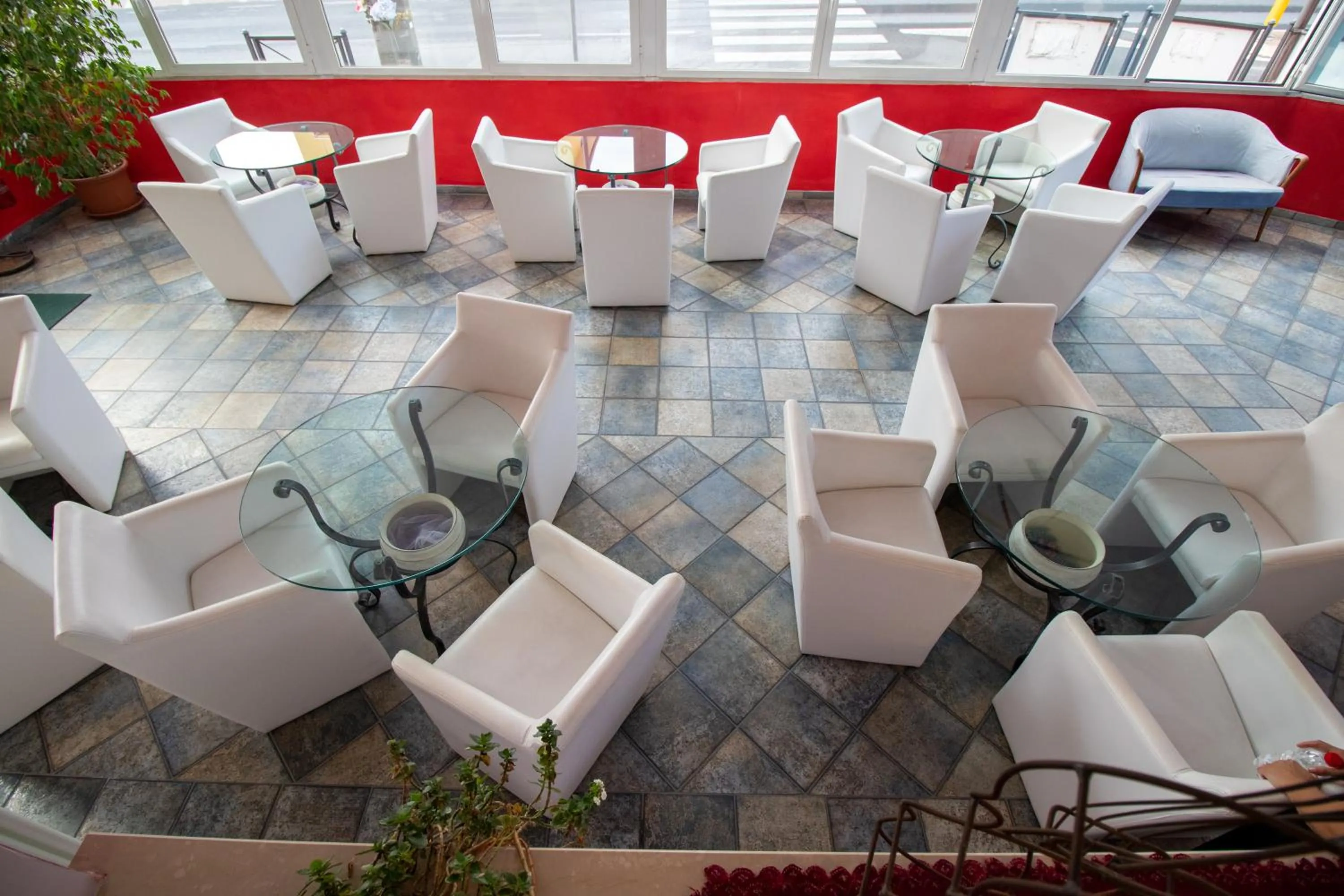 Communal lounge/ TV room in Hotel Corallo