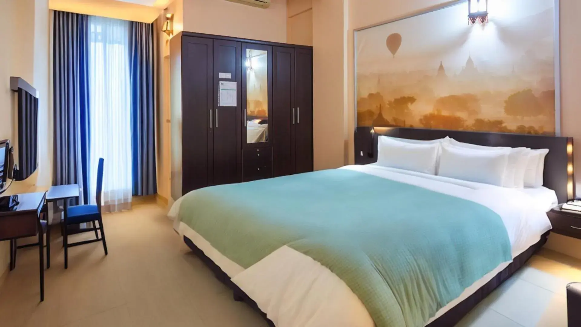 Bed in SCN City Hotel Banchang