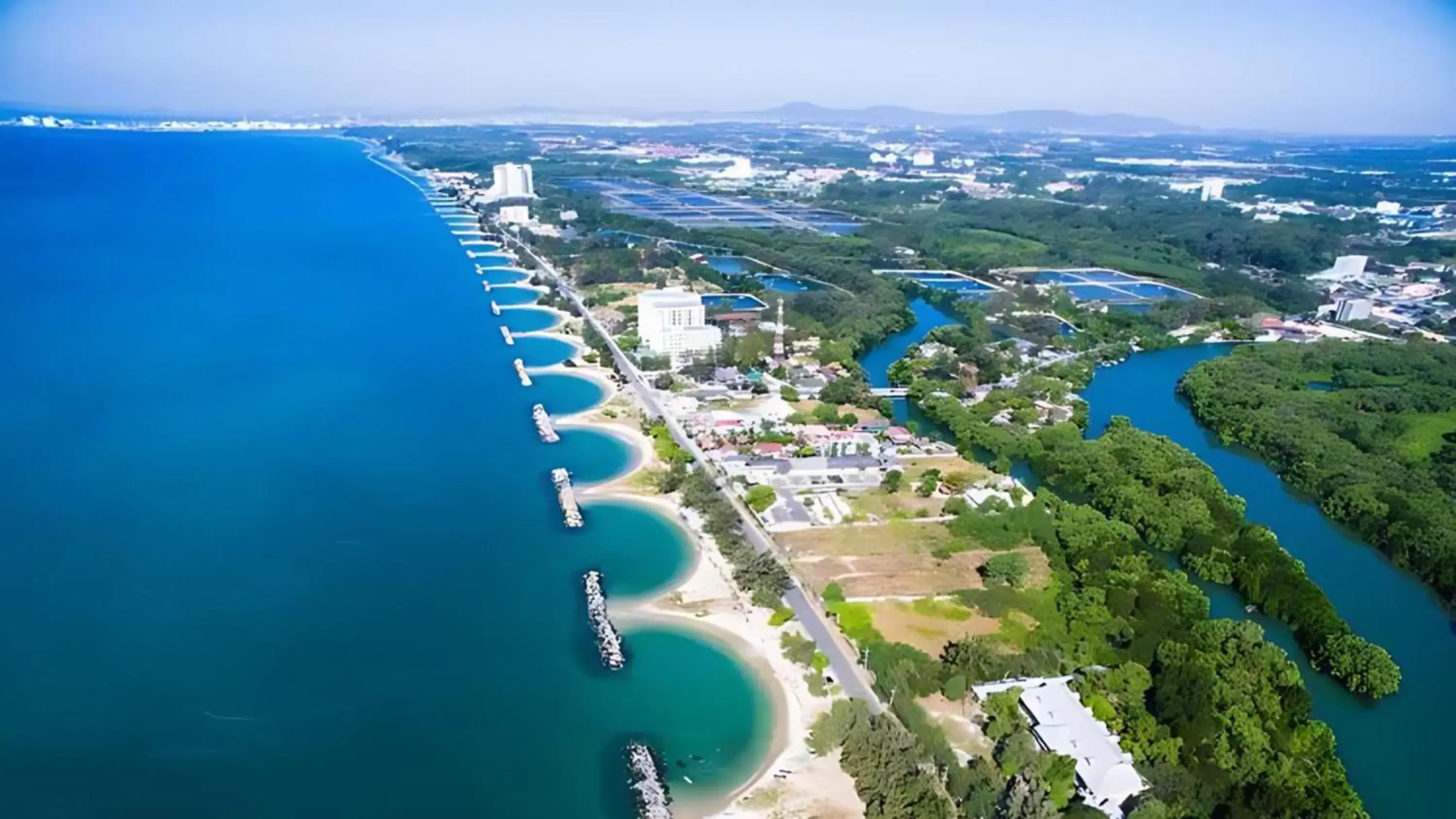 Nearby landmark, Bird's-eye View in SCN City Hotel Banchang