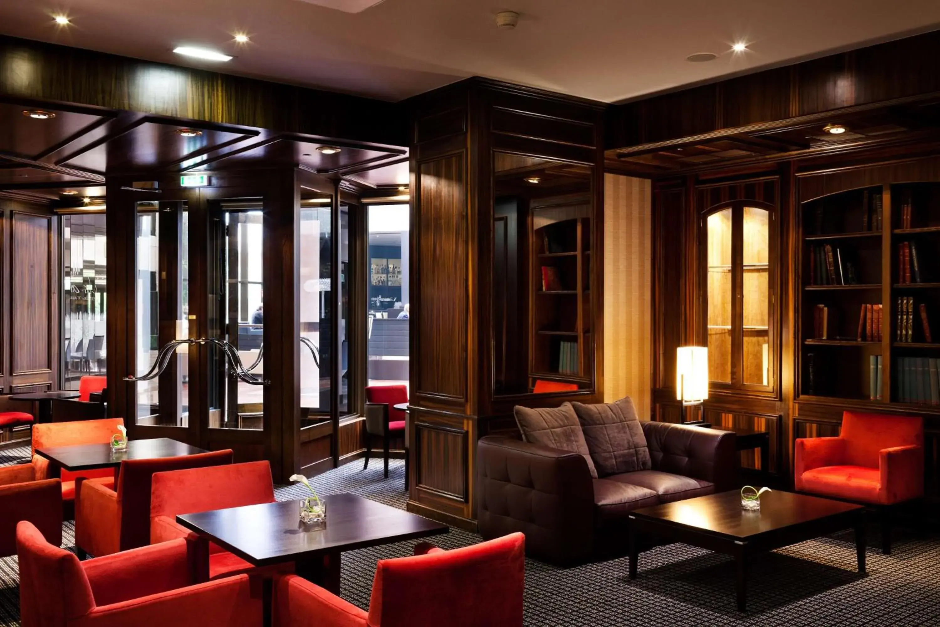 Lounge or bar in Hilton Strasbourg Lounge or bar in Hilton Strasbourg