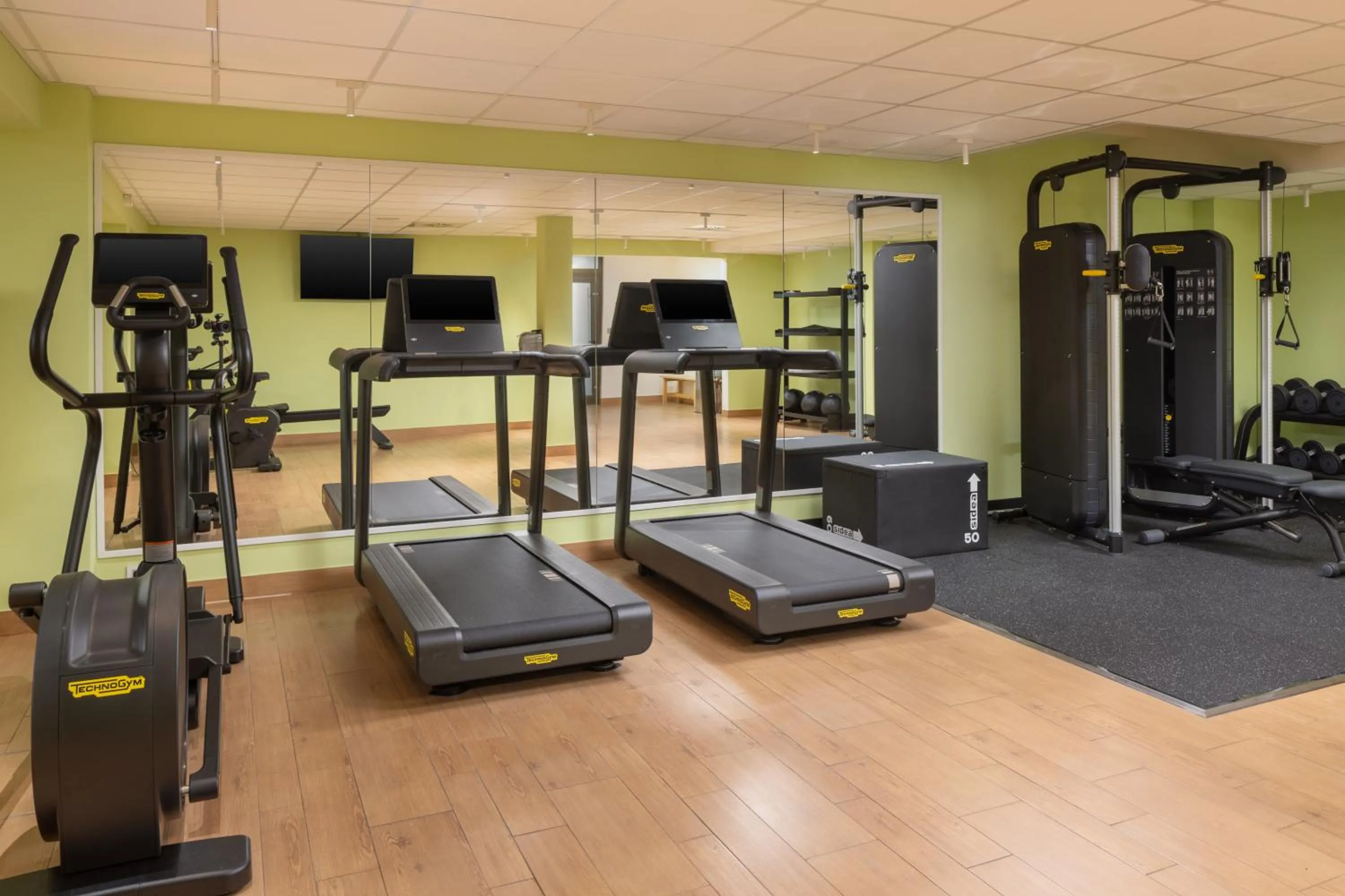 Fitness centre/facilities in Hilton Strasbourg
