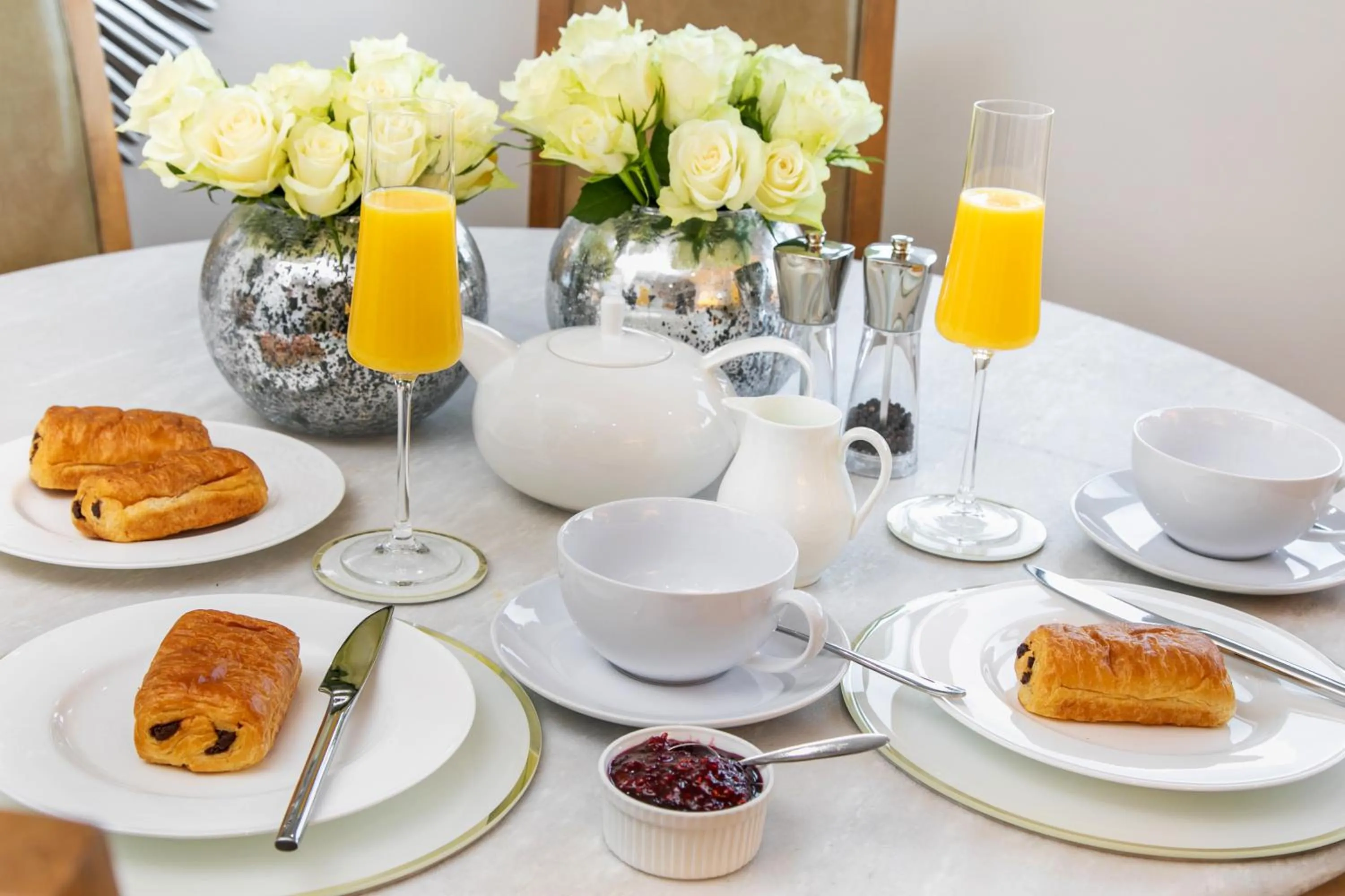Dining area in The Sky Penthouse