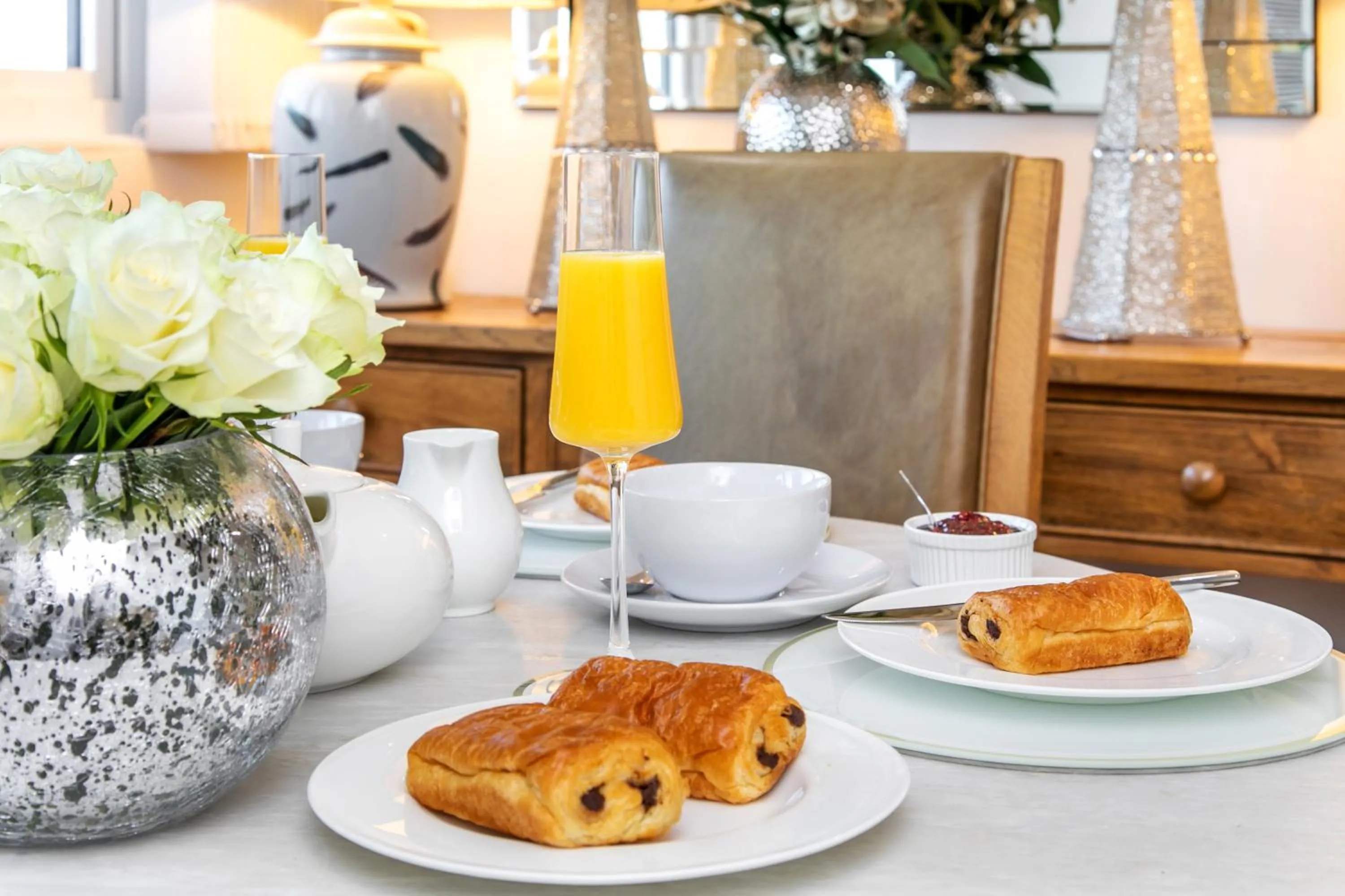 Dining area in The Sky Penthouse