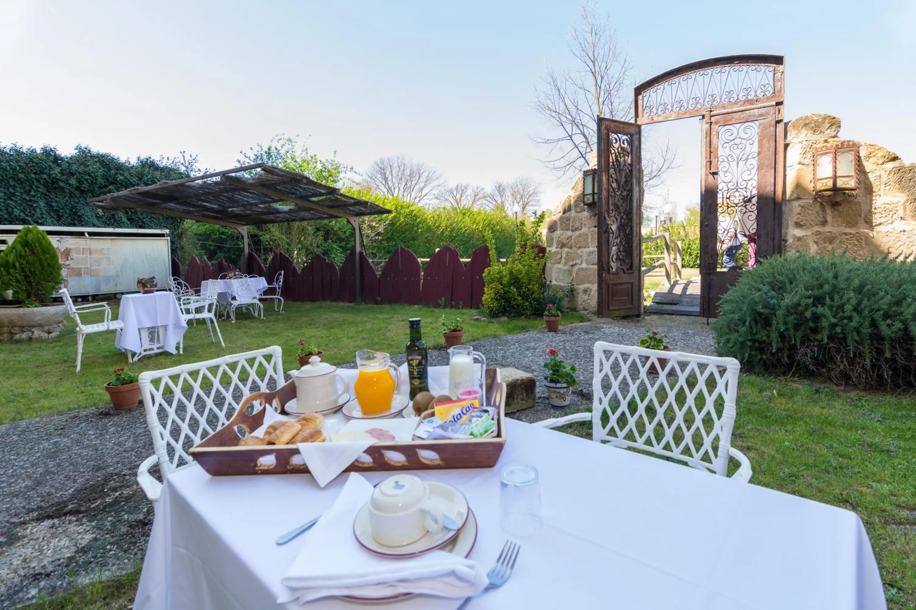 Patio in Hospedería Señorío de Casalarreina