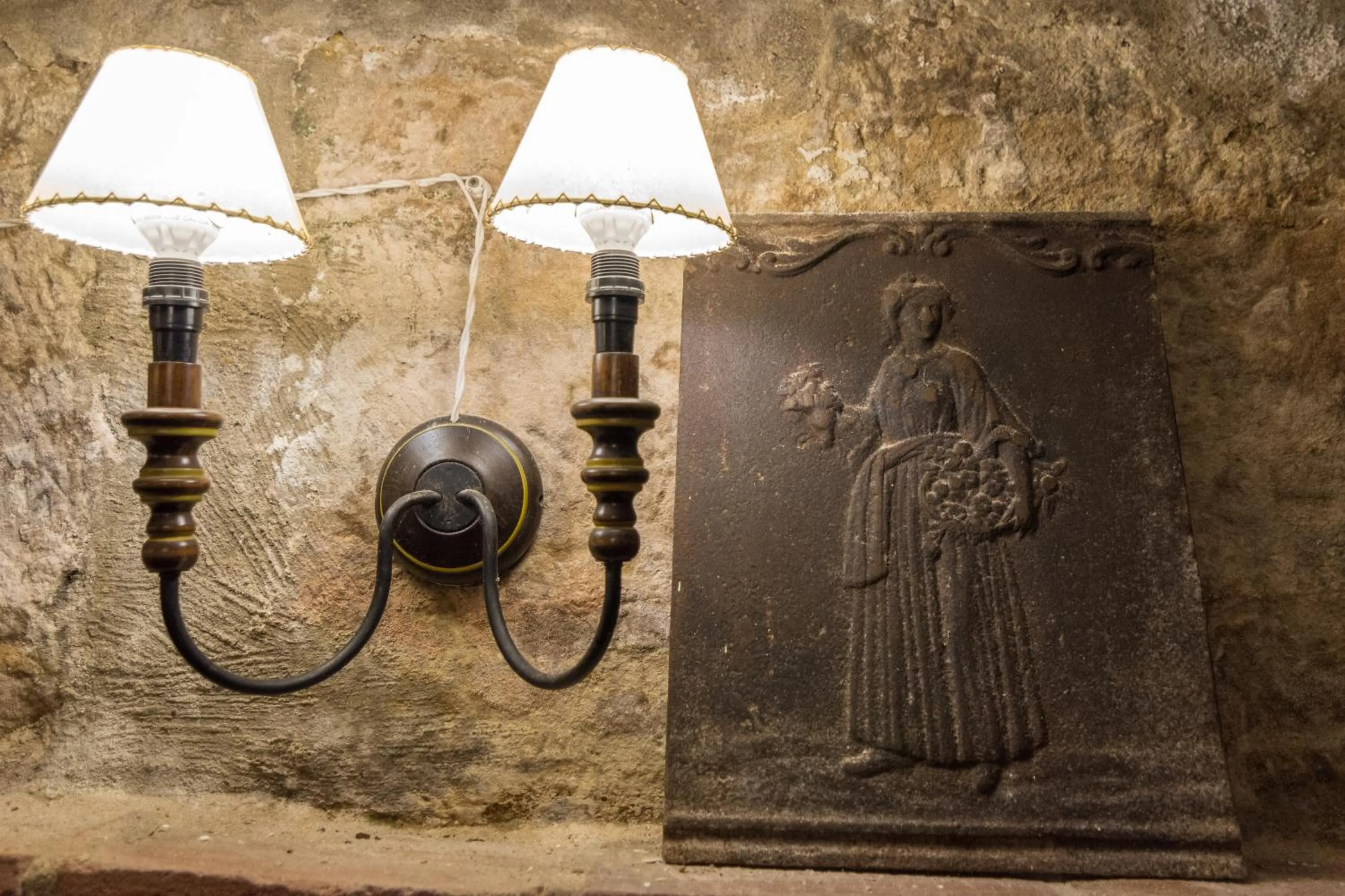 Decorative detail in Hospedería Señorío de Casalarreina