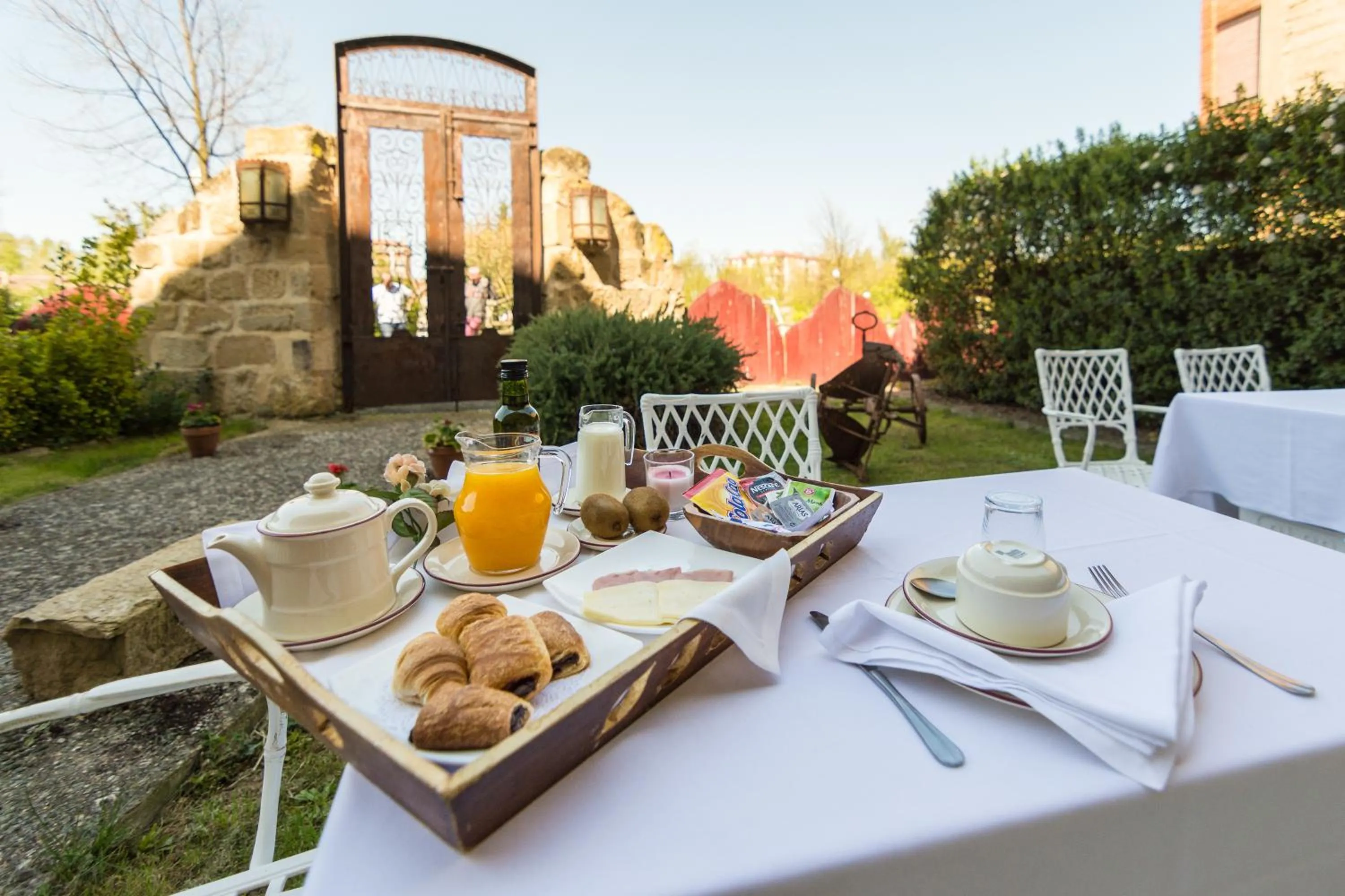 Patio in Hospedería Señorío de Casalarreina