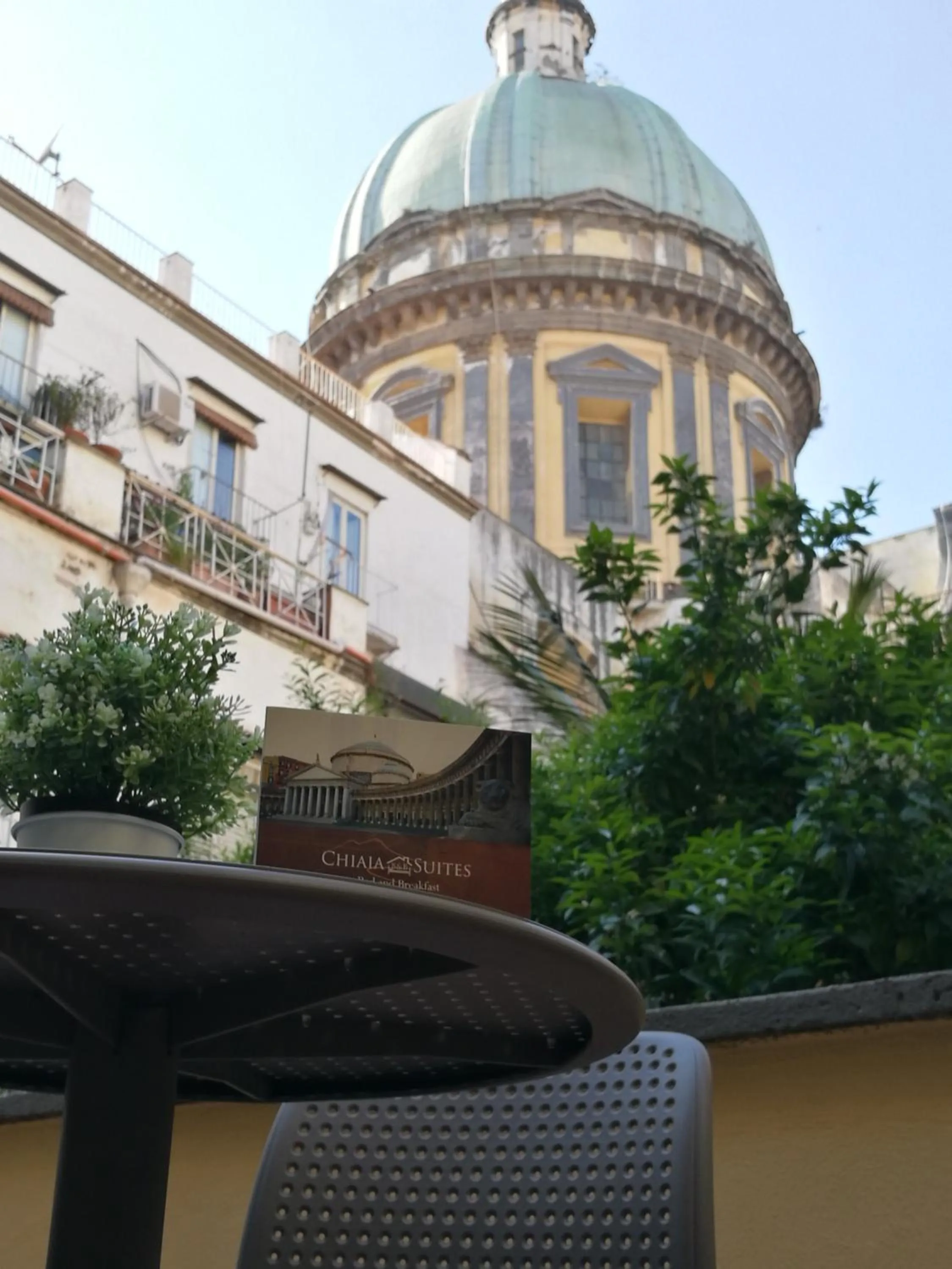 Balcony/Terrace in Chiaia Suites