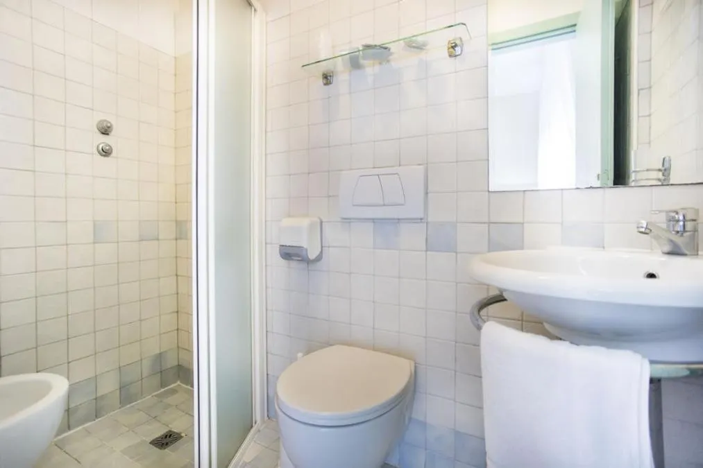 Bathroom in Bellariva Feeling Hotel