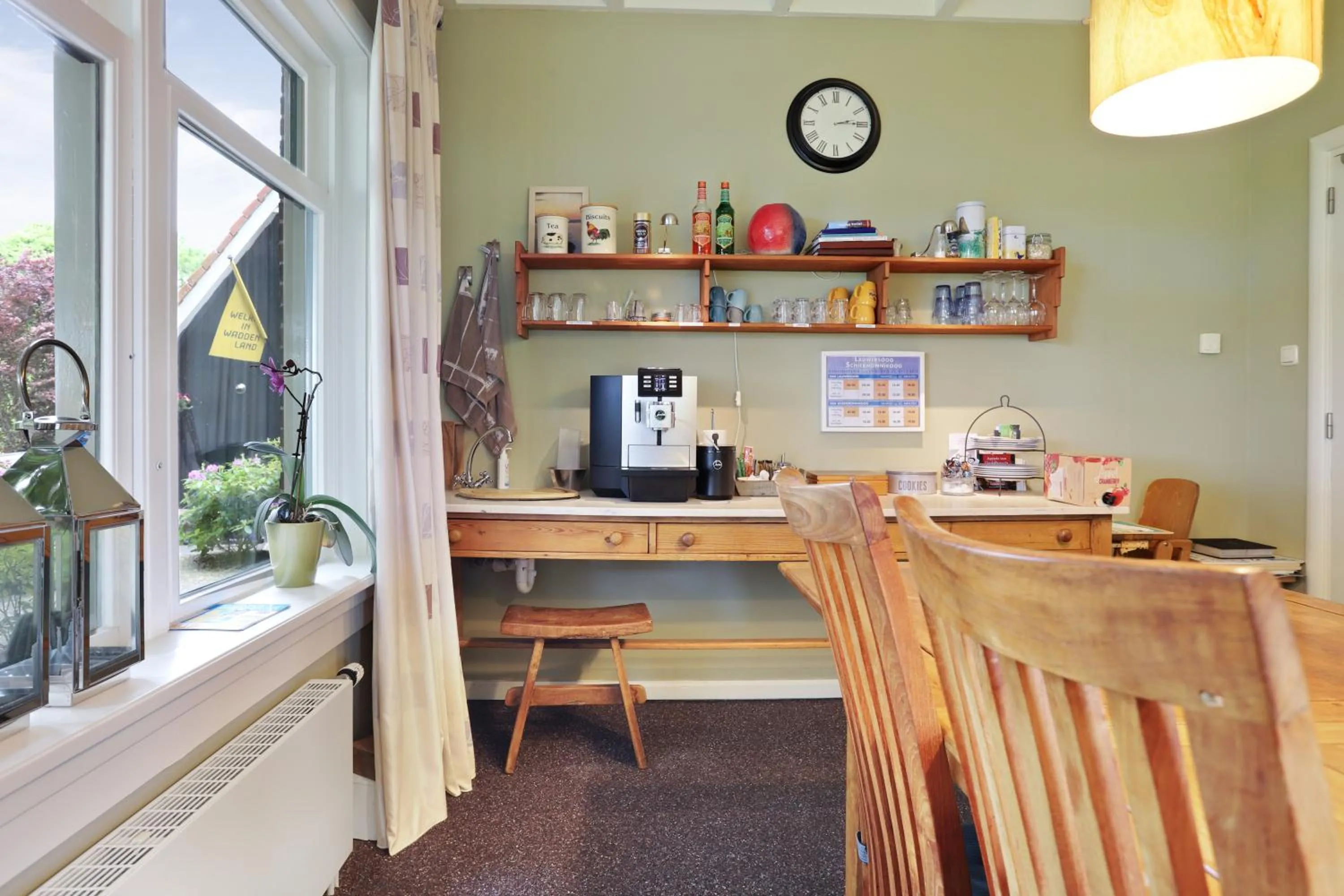 Coffee/tea facilities in B&B - Sauna D'Olle Pastorie