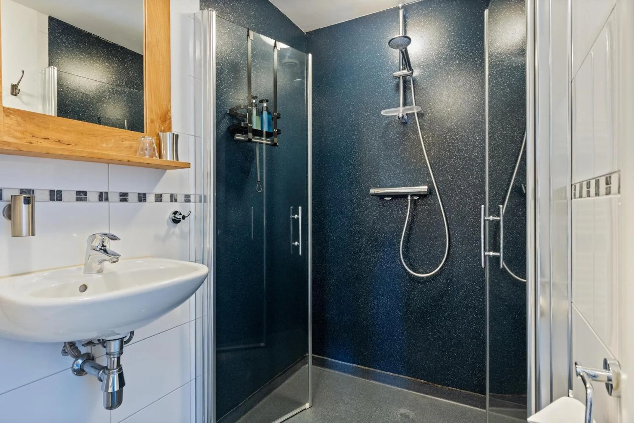 Shower in B&B - Sauna D'Olle Pastorie