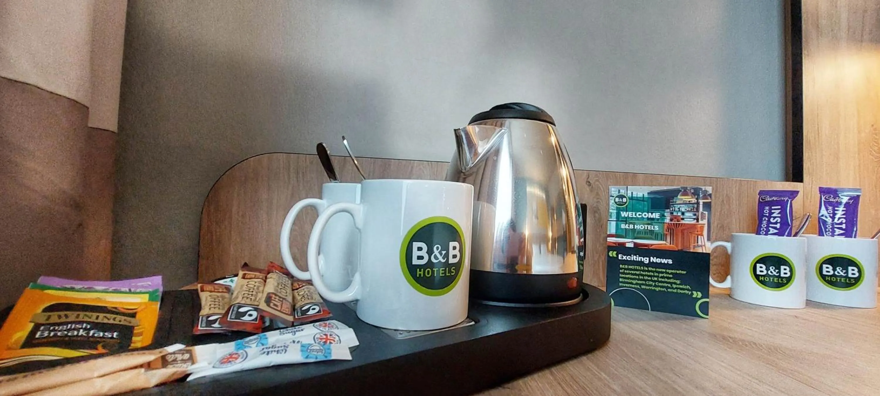 Coffee/tea facilities in B&B HOTEL London Heathrow