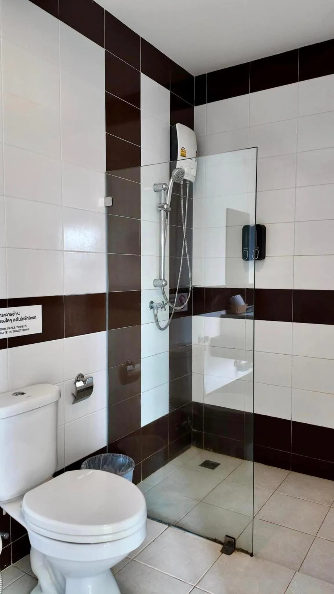 Shower in Alisa Krabi Hotel-SHA Plus