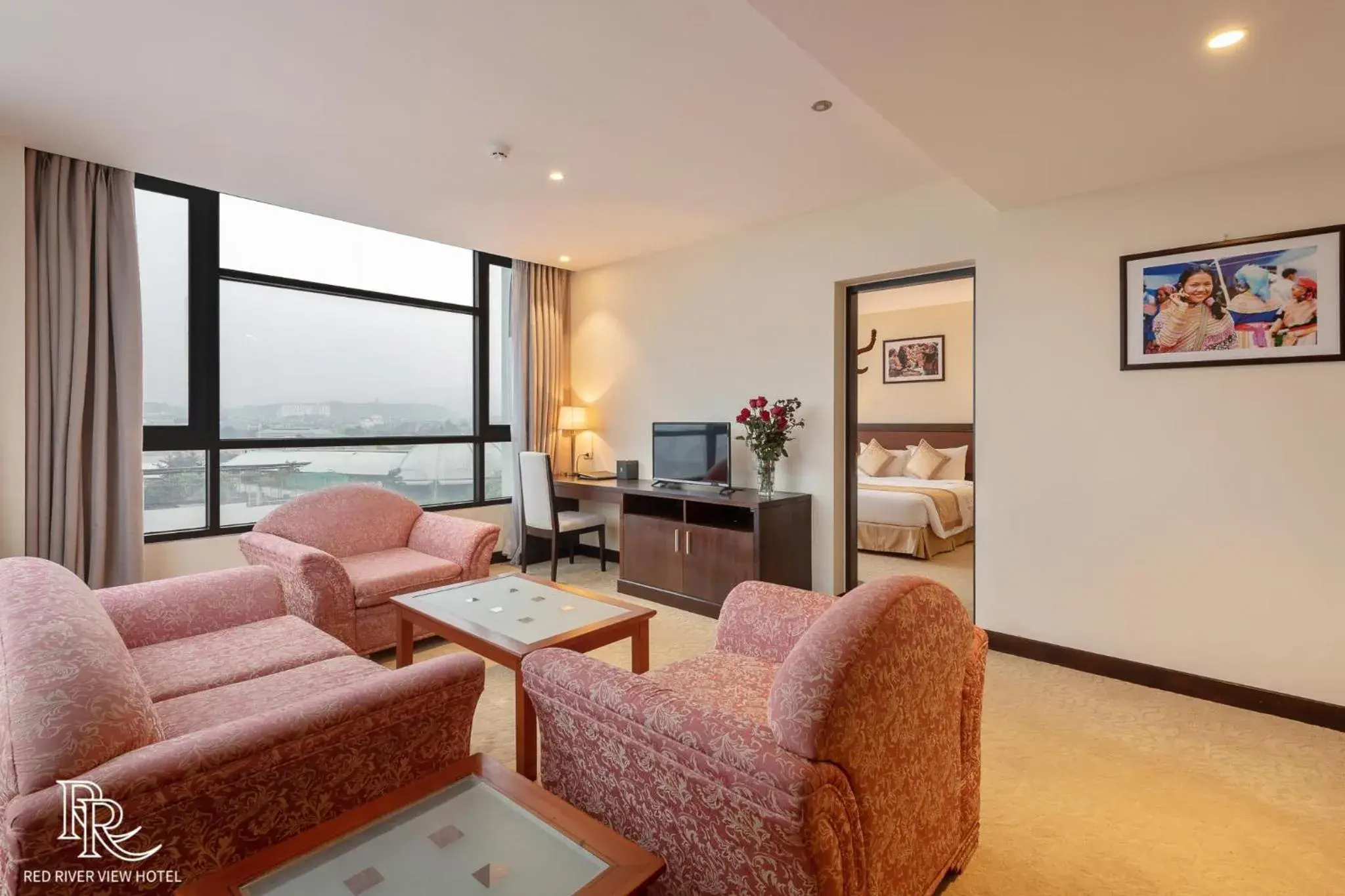 Living room in Red River View Hotel Living room in Red River View Hotel