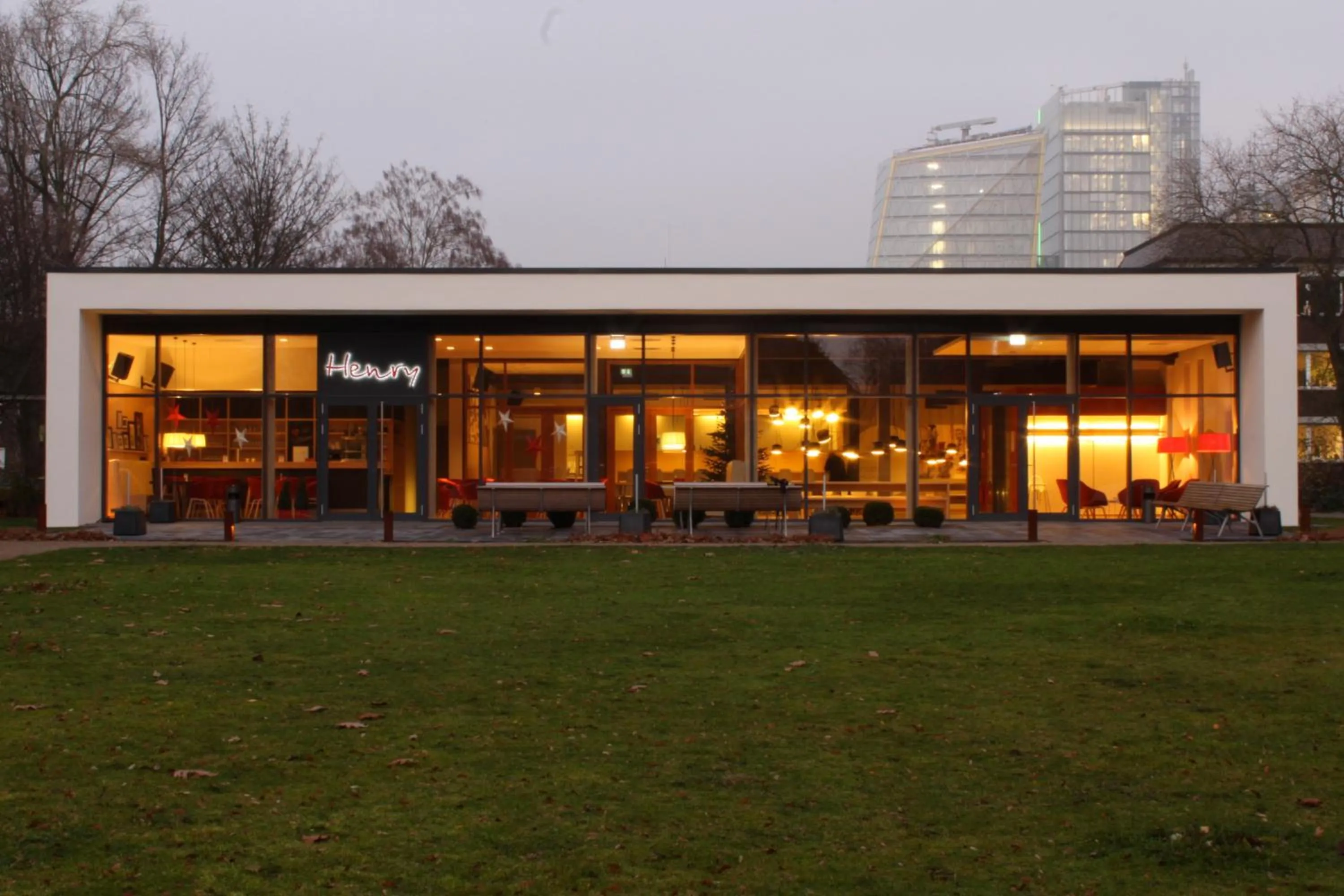 Lounge or bar in DRK-Tagungshotel-Dunant