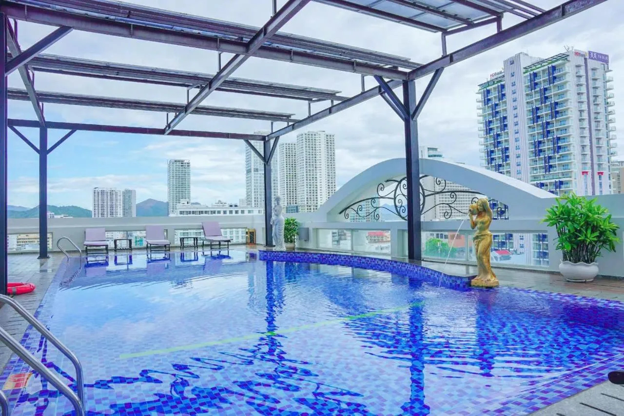 Pool view in Isena Nha Trang Hotel