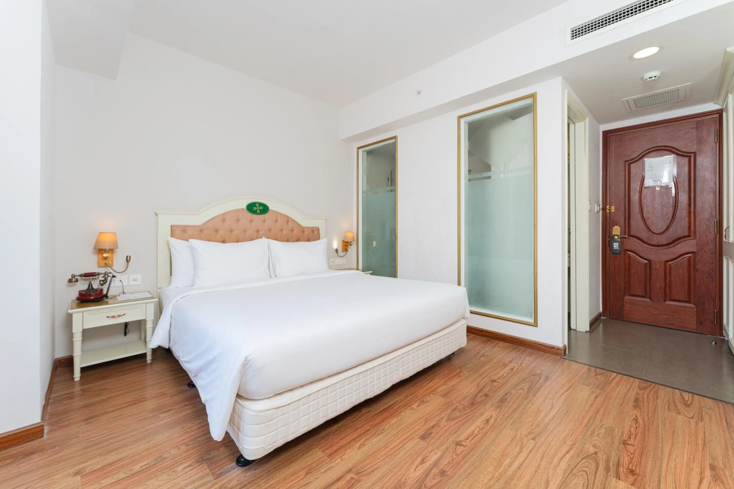 Bed in Nha Trang Prince Hotel