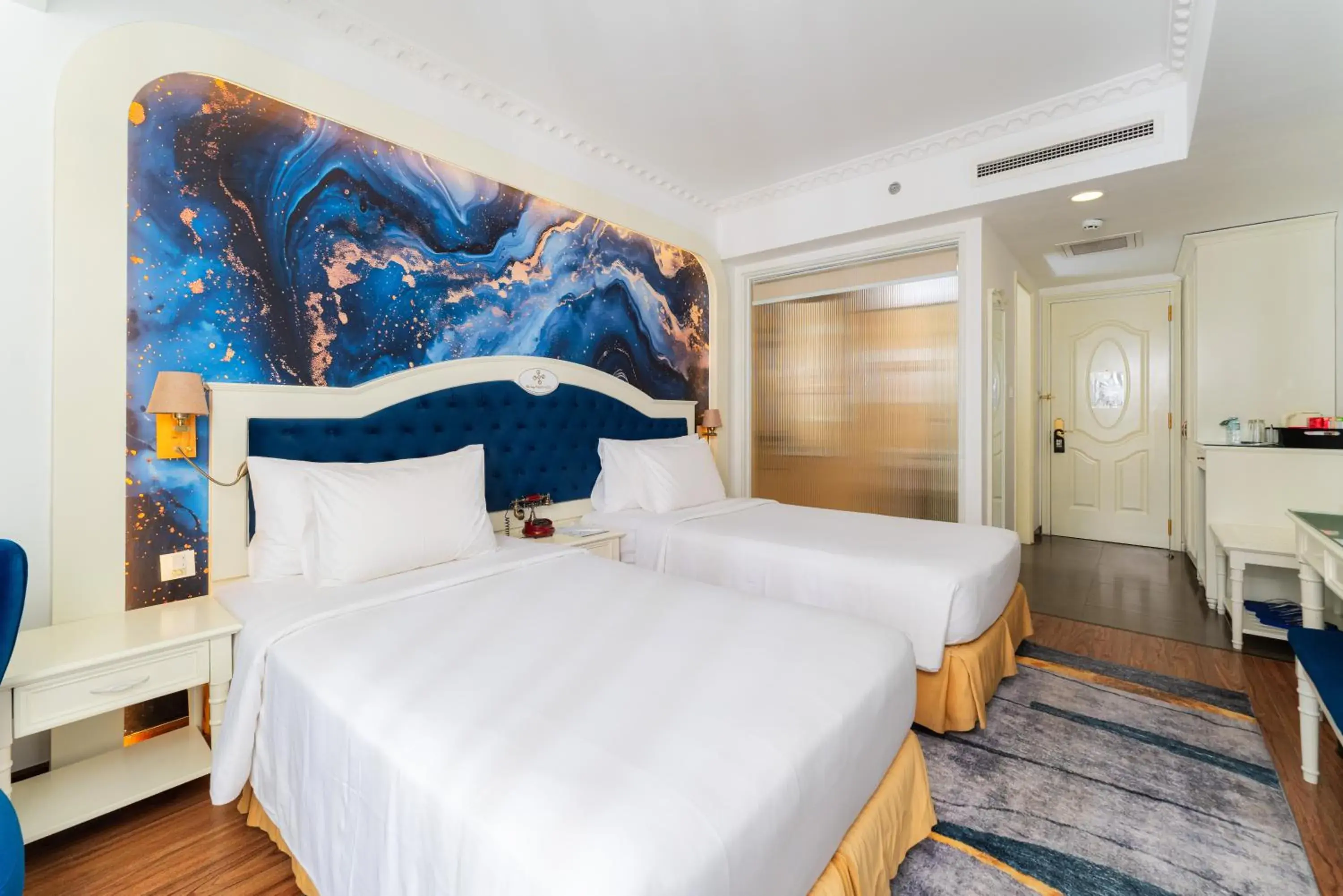 Twin Room with Balcony in Nha Trang Prince Hotel Twin Room with Balcony in Nha Trang Prince Hotel