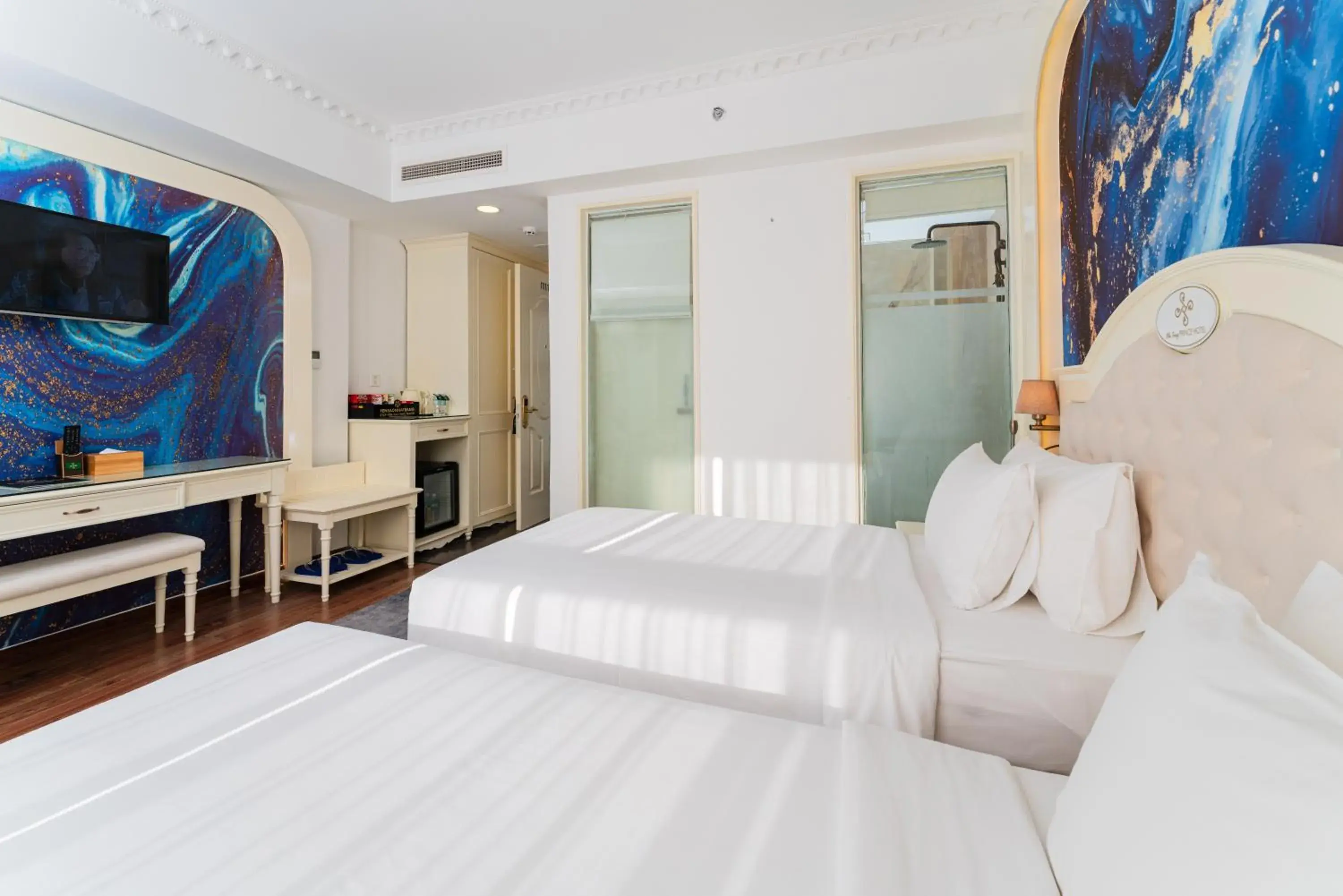 Deluxe Twin Room in Nha Trang Prince Hotel Deluxe Twin Room in Nha Trang Prince Hotel