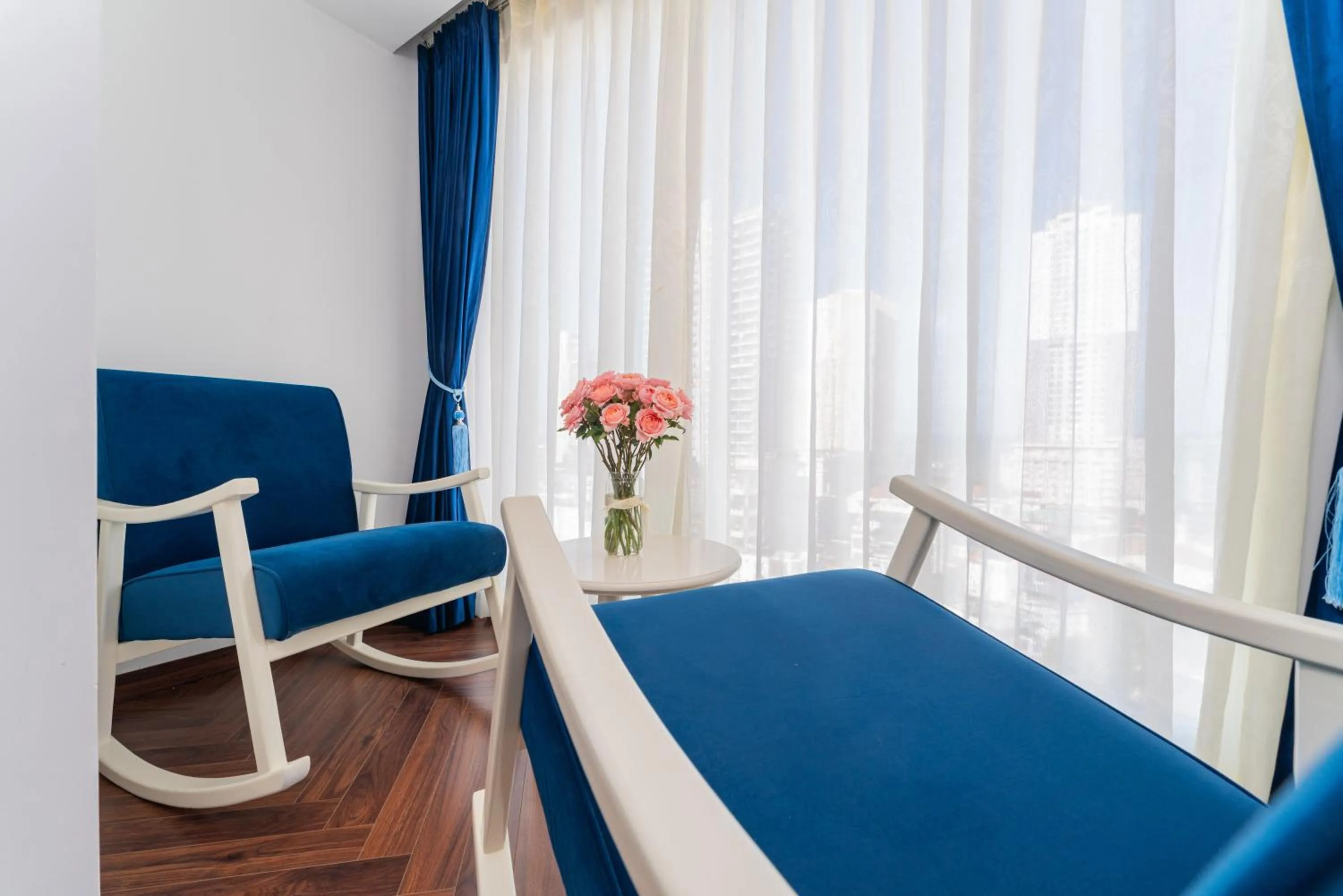 Seating area in Nha Trang Prince Hotel