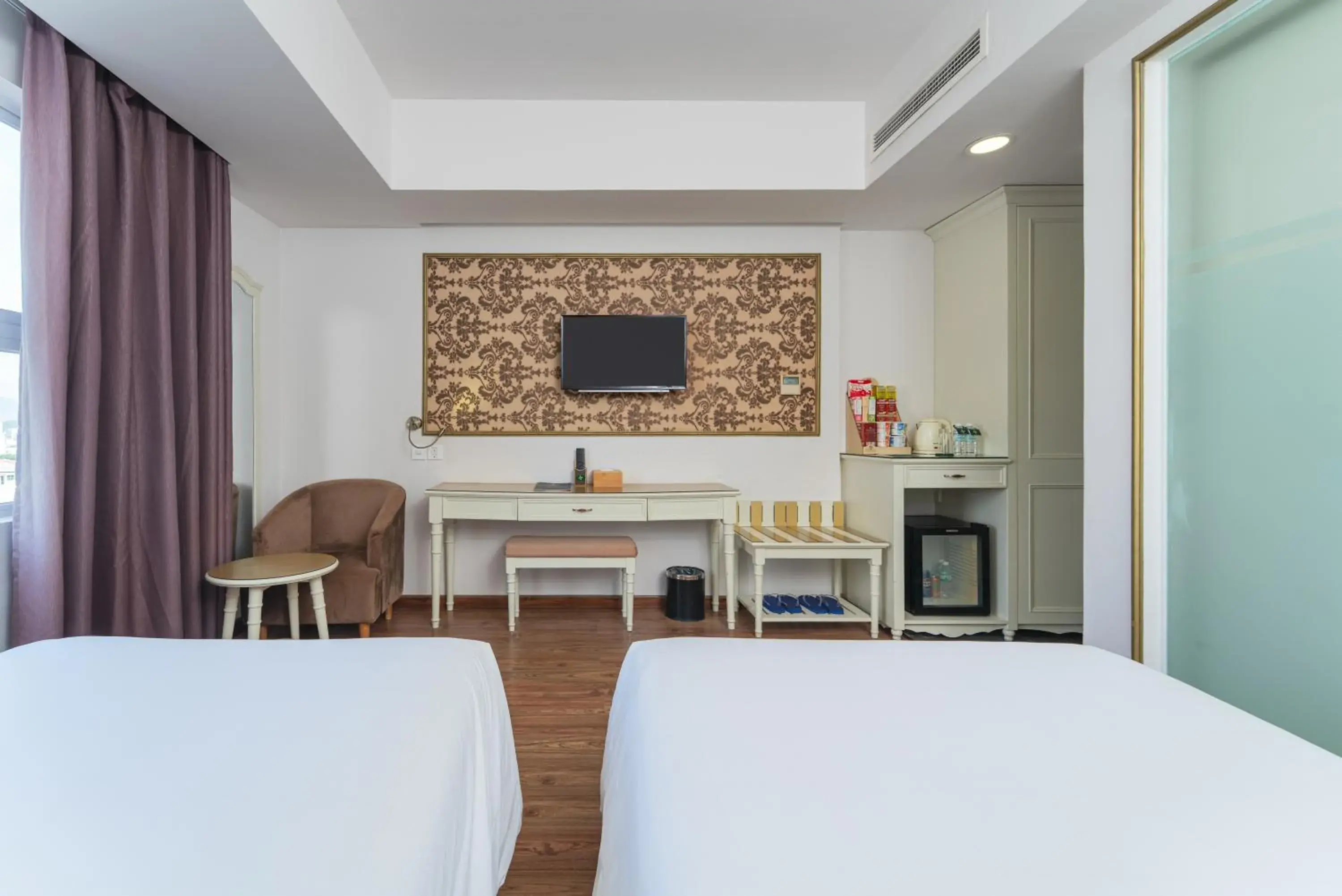 Deluxe Twin Room in Nha Trang Prince Hotel Deluxe Twin Room in Nha Trang Prince Hotel