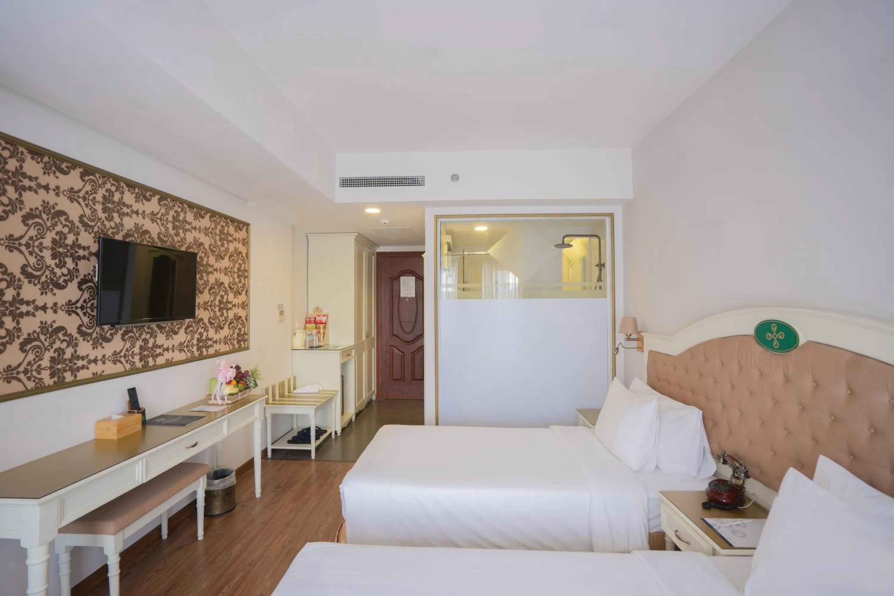 Bed in Isena Nha Trang Hotel